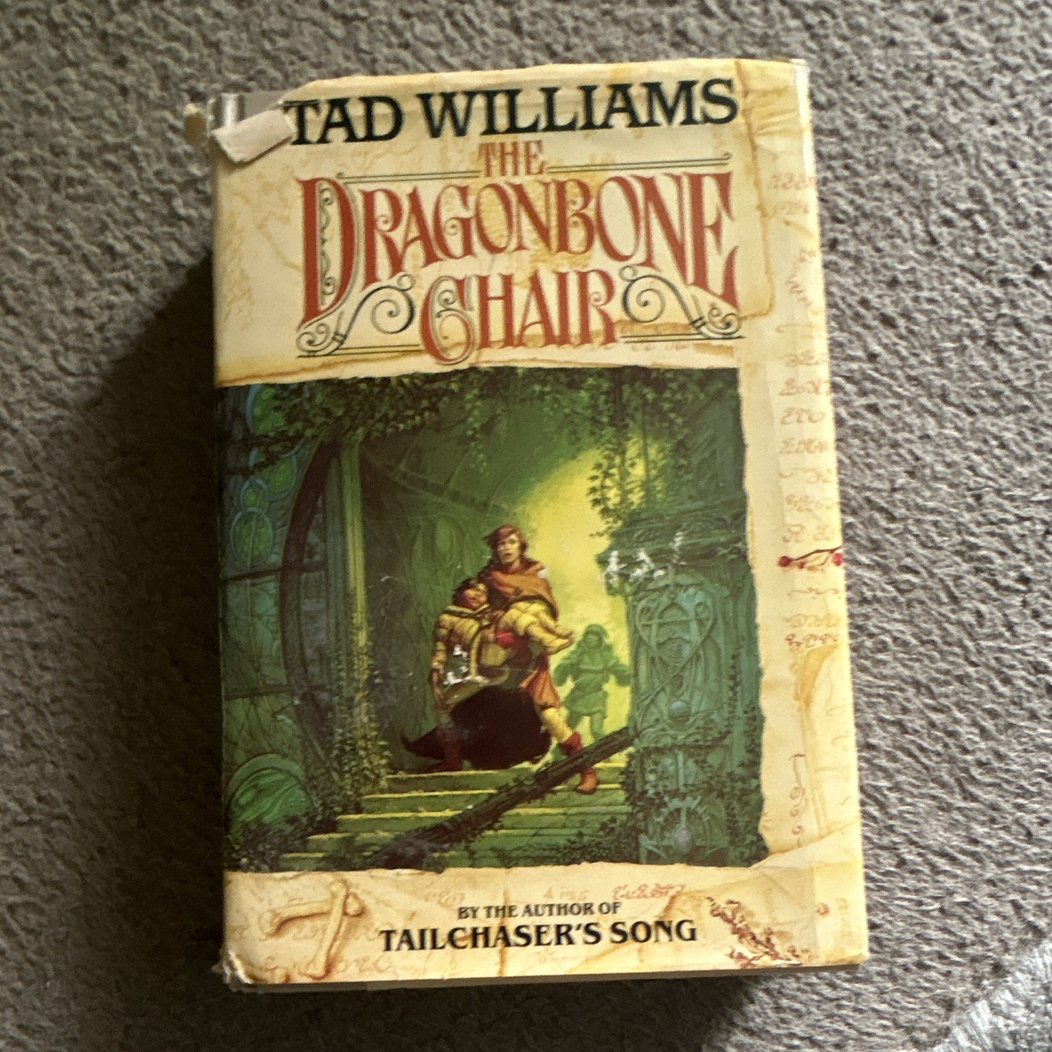 Tad Williams The Dragonbone Chair Paperback Fantasy Fiction Novel for Adults
