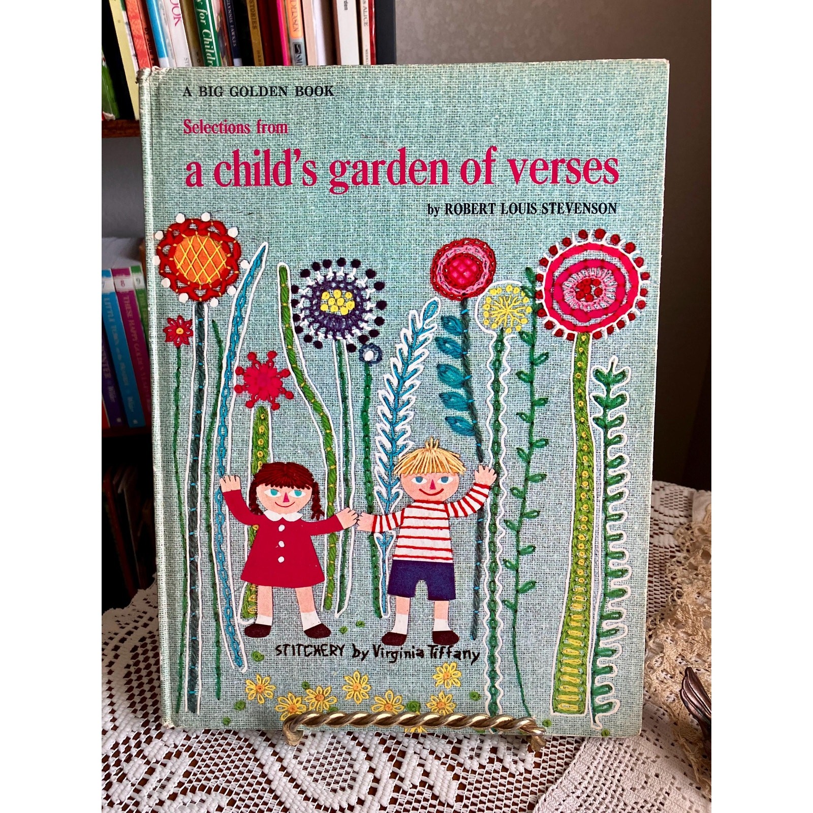 1971 A Child’s Garden of Verses Big Golden Book – Robert Louis Stevenson