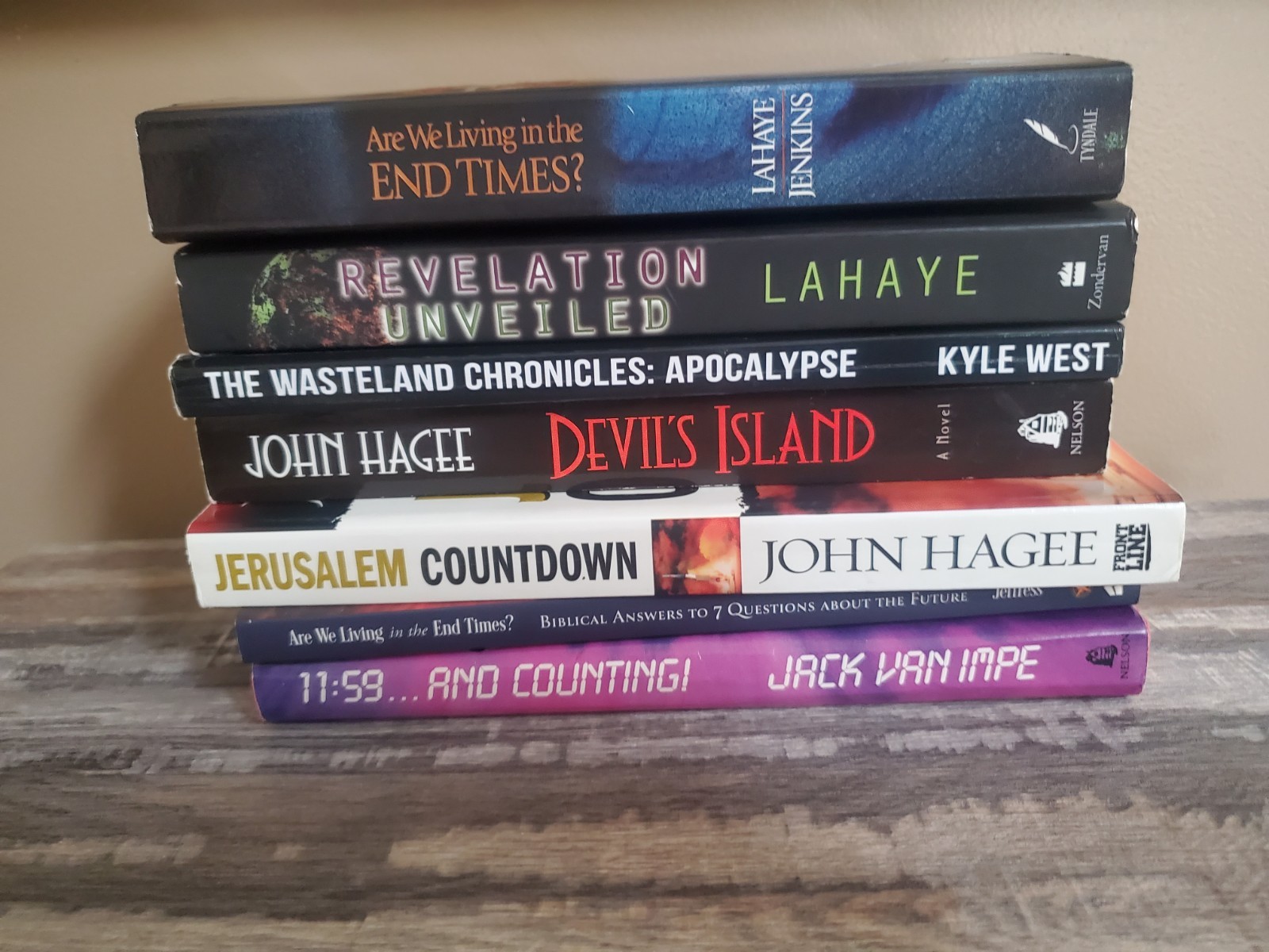 End Times Prophecy, Apocalypse, Religious Prophecy 7 Book Lot