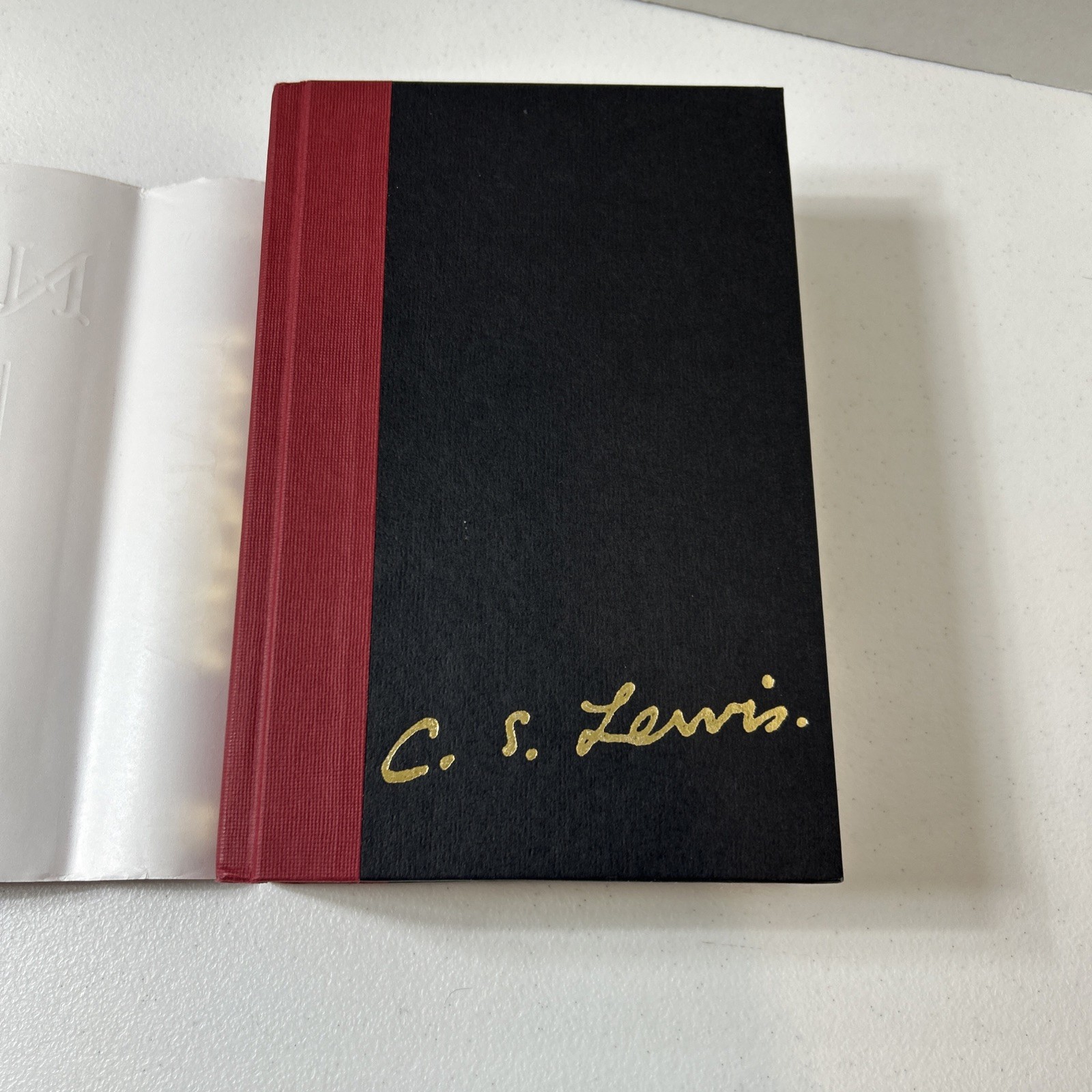 The Chronicles of Narnia Hardcover C.S. Lewis Signature Edition Book With Map