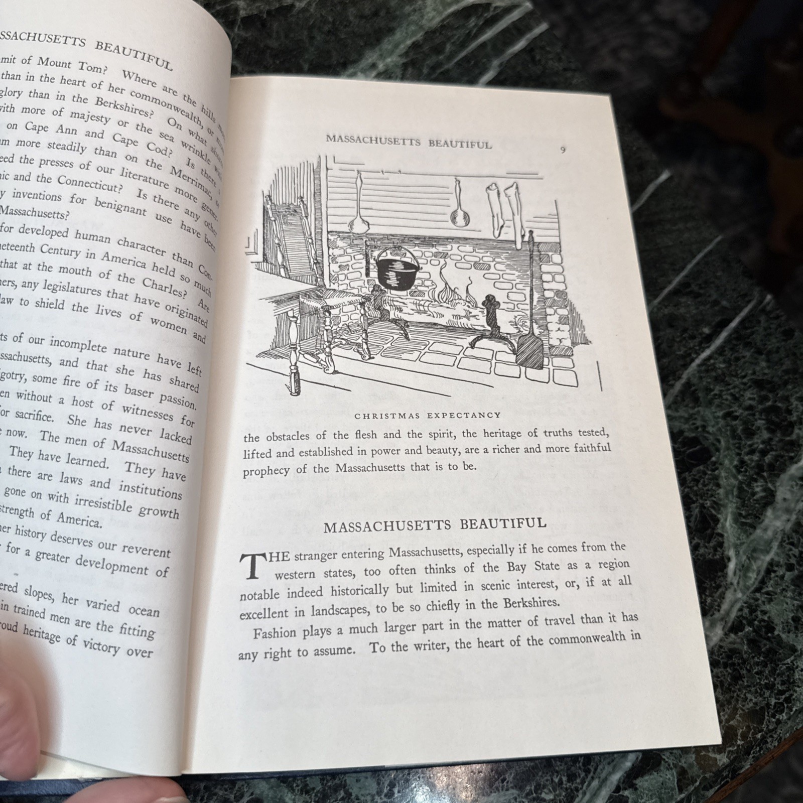 Vintage Massachusetts Beautiful Book Wallace Nutting 1923 Reprint 8th Edition
