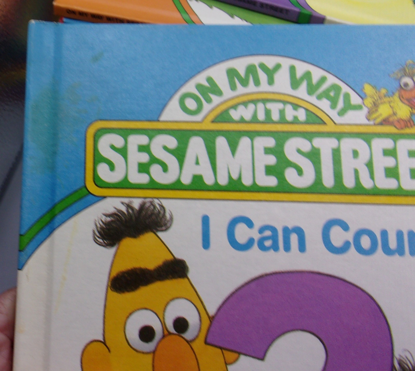Vintage On My Way With Sesame Street Books Volume 1-15 Complete Set 1989