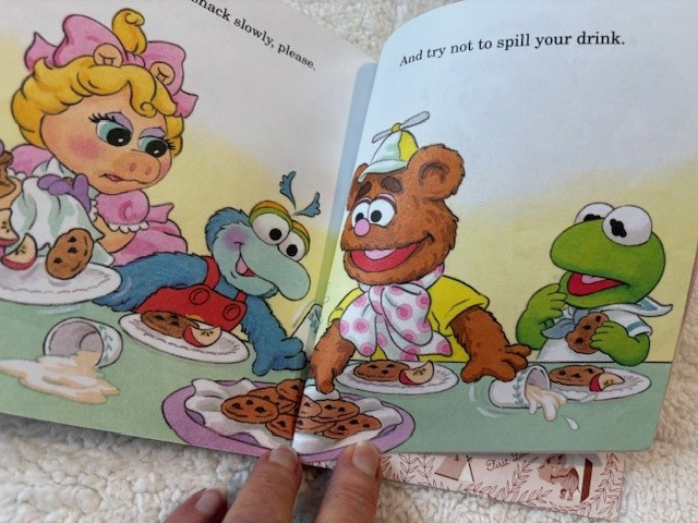 Vintage Little Golden Books Lot Muppet Babies Be Nice Dumbo Animal Homes Set 5 B
