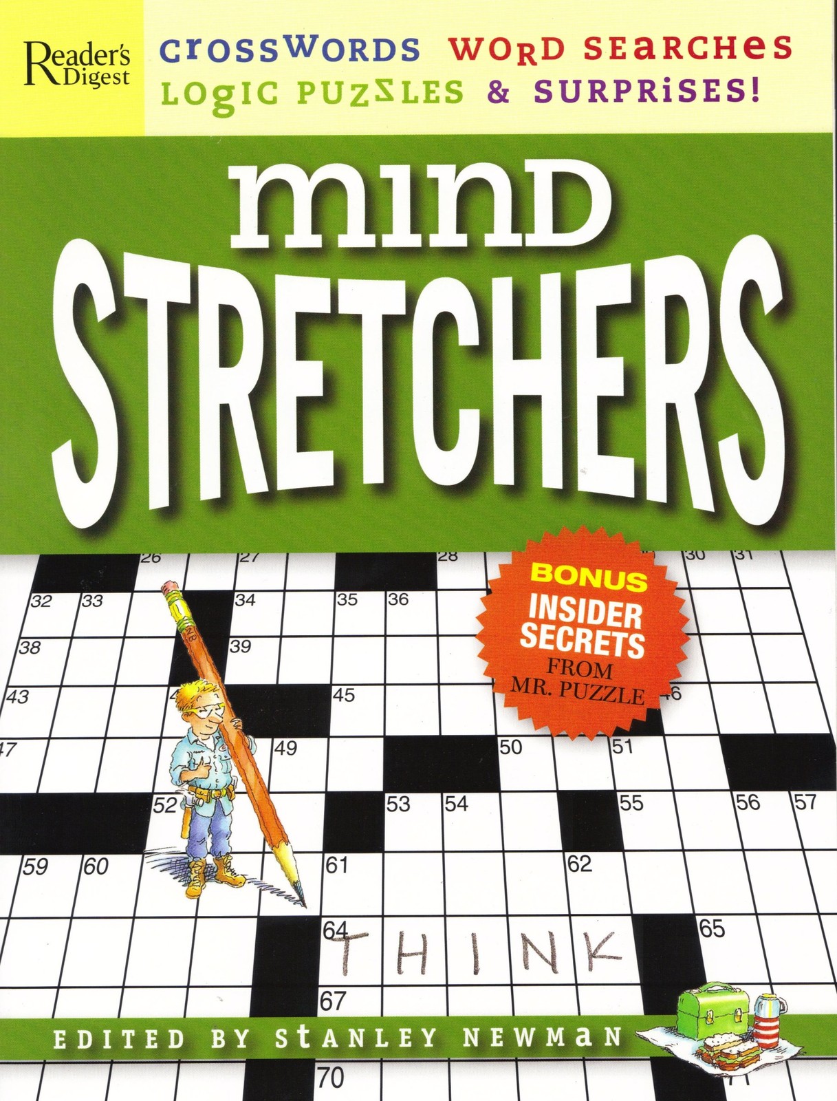 Mind Stretchers 2010 Moss Edtion 232 pages of Crosswords puzzles, word searc…