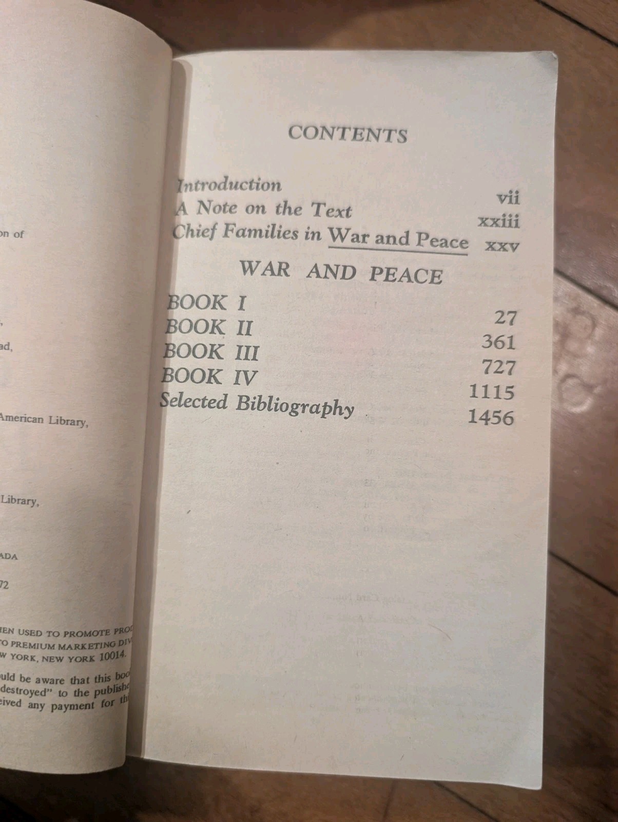 War and Peace Leo Tolstoy Signet Classic Vintage Paperback Literature Book