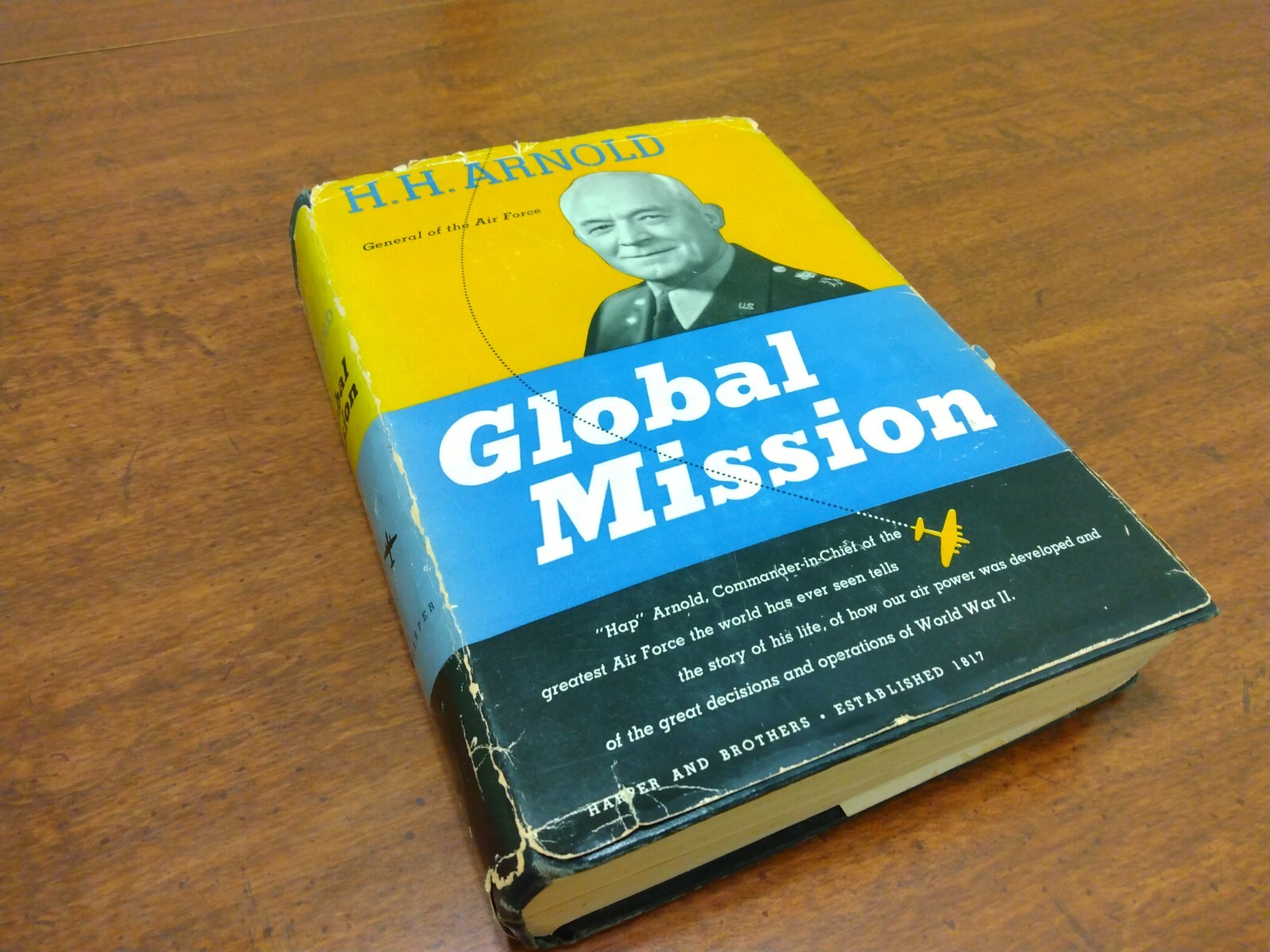 1949 Global Mission H.H. Arnold General of the Air Force Book First Edition