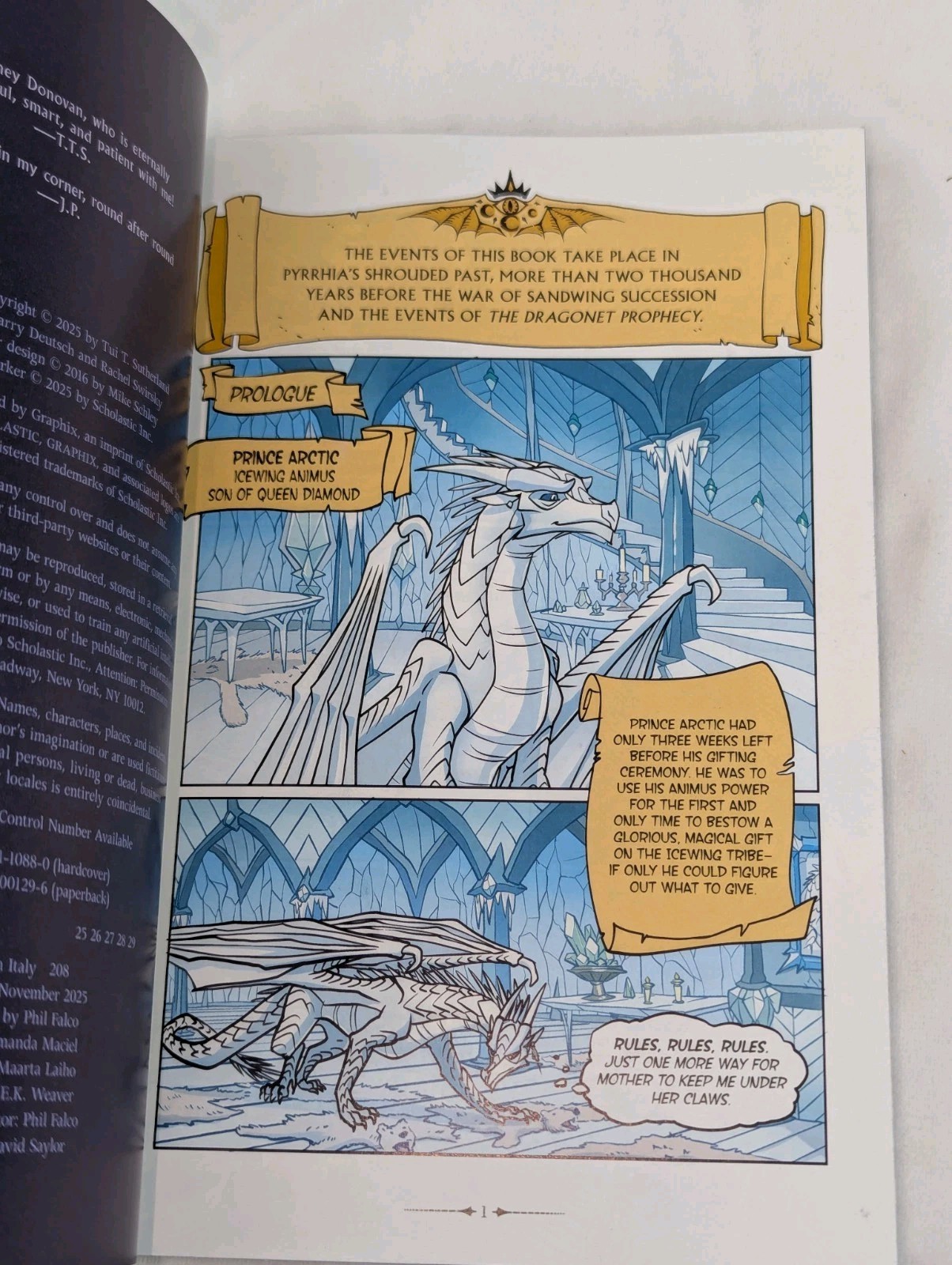 Darkstalker: A Graphic Novel (Wings of Fire: Legends Graphic Novel) Paperback