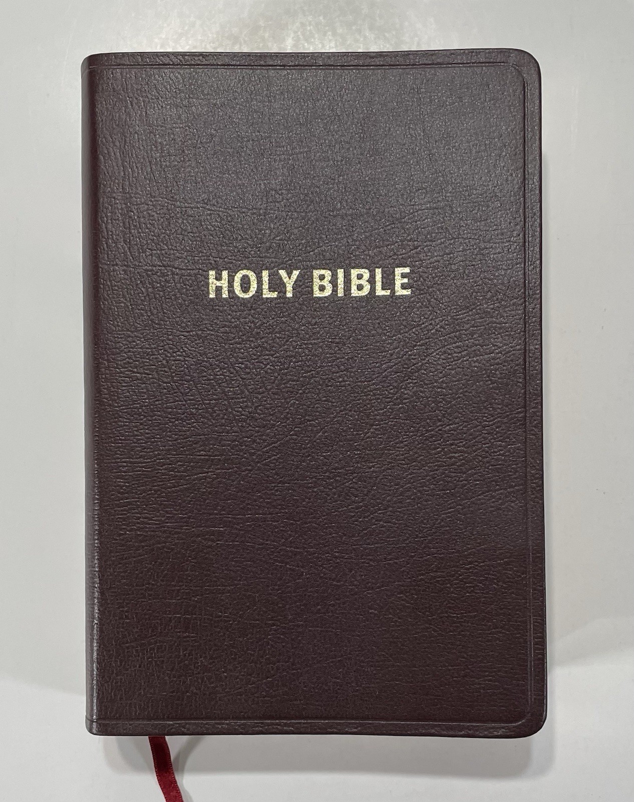 1977 Edition Holy Bible New American Standard Bonded Leather Giant Print AMG