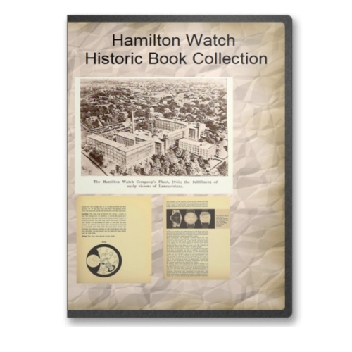 Hamilton Electric Watch Service Repair Manual + Watch History – 3 Books CD B497