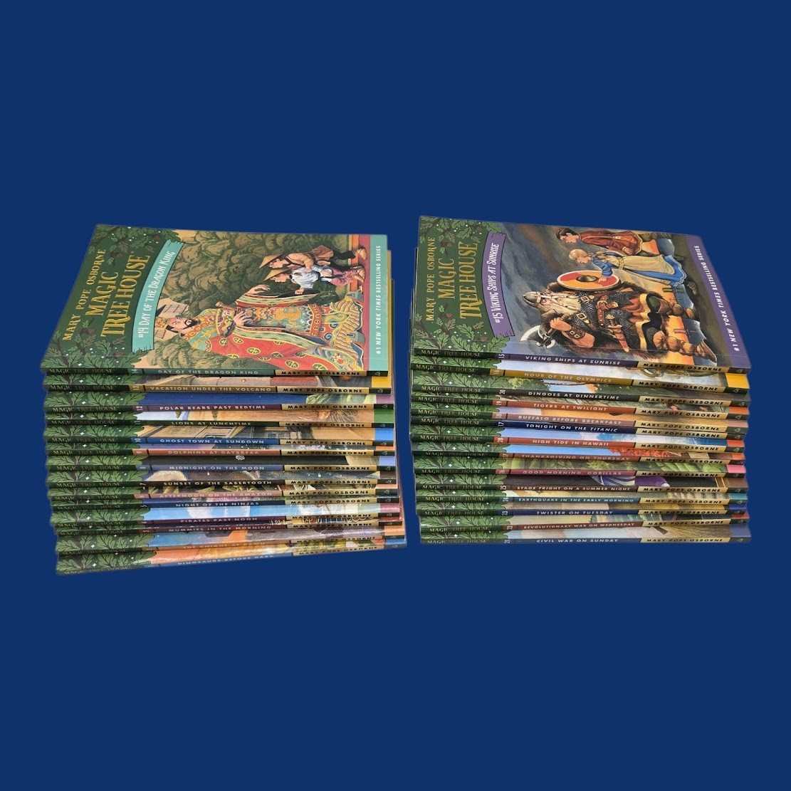Set 6A: Magic Tree House A Library of Books 1-28 – Mary Pope Osborne Collection