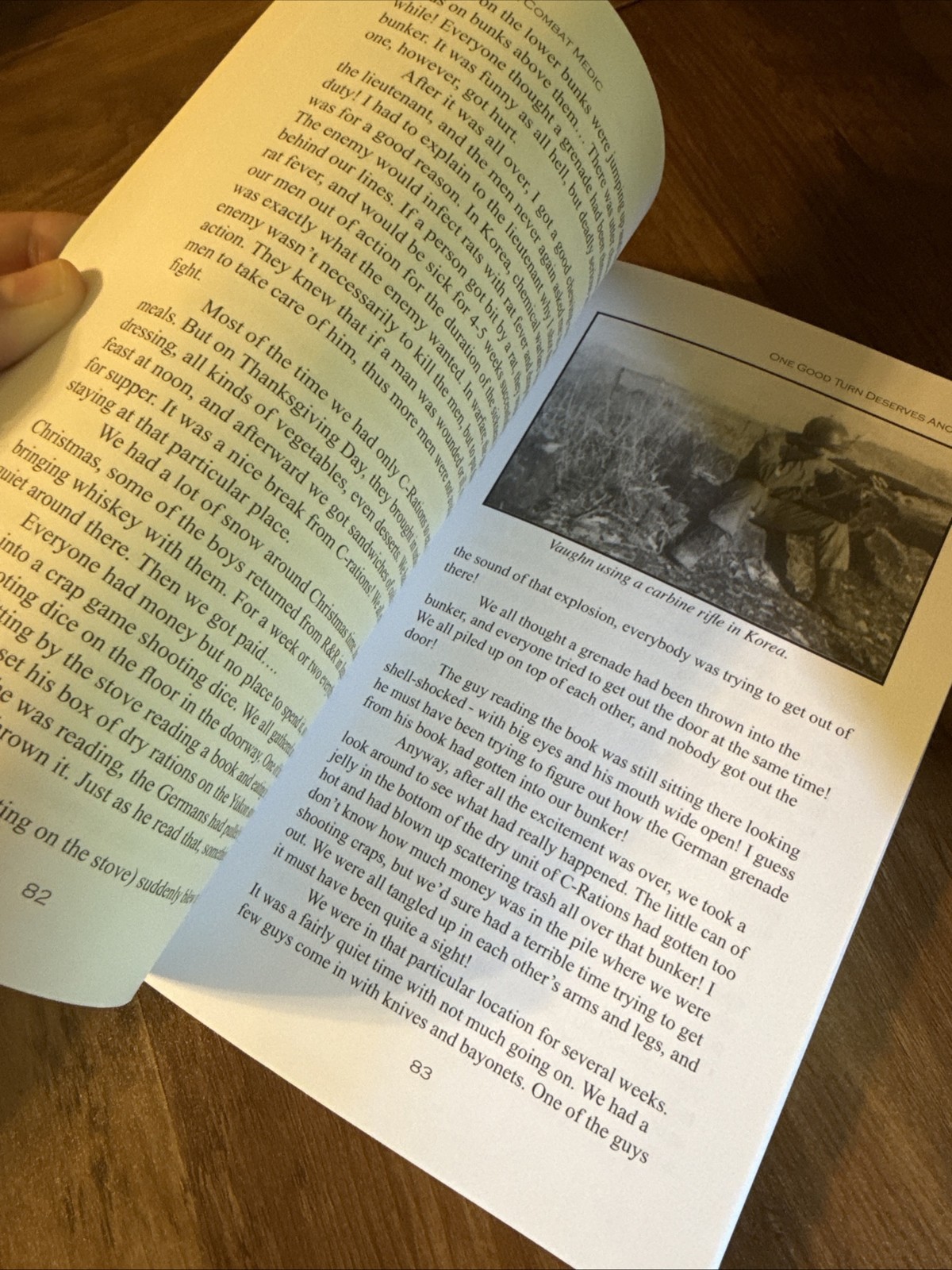 Life Story of A Combat Medic by Dablemont SC / SIGNED BY AUTHOR