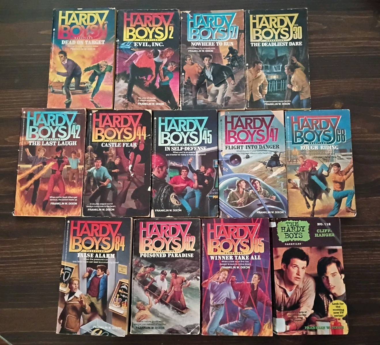 Lot Of 13 Hardy Boys Casefiles