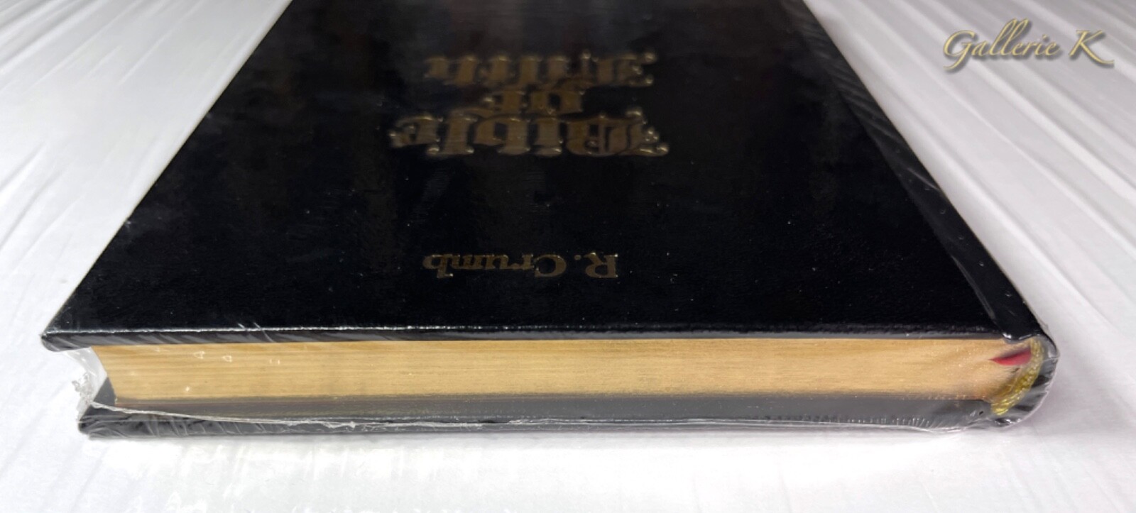 SEALED R. CRUMB BIBLE OF FILTH 2017 ZWIRNER HARDCOVER 1st EXPANDED EDITION SHOWN