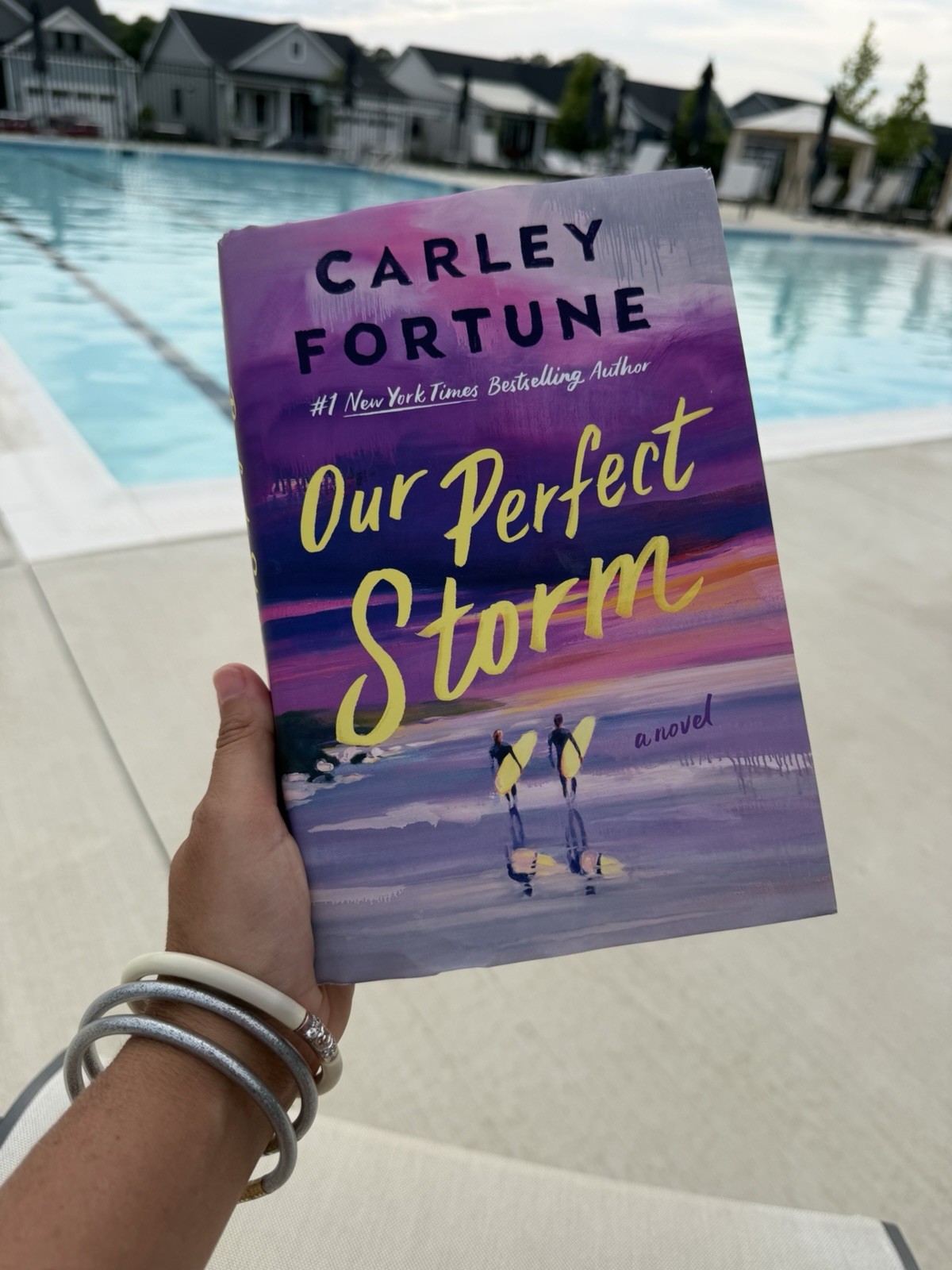 EUC Our Perfect Storm By Carley Fortune Hardback