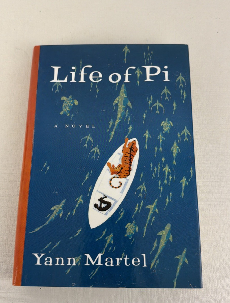 Life of Pi : A Novel by Yann Martel (2001), Hardcover) First U.S Edition