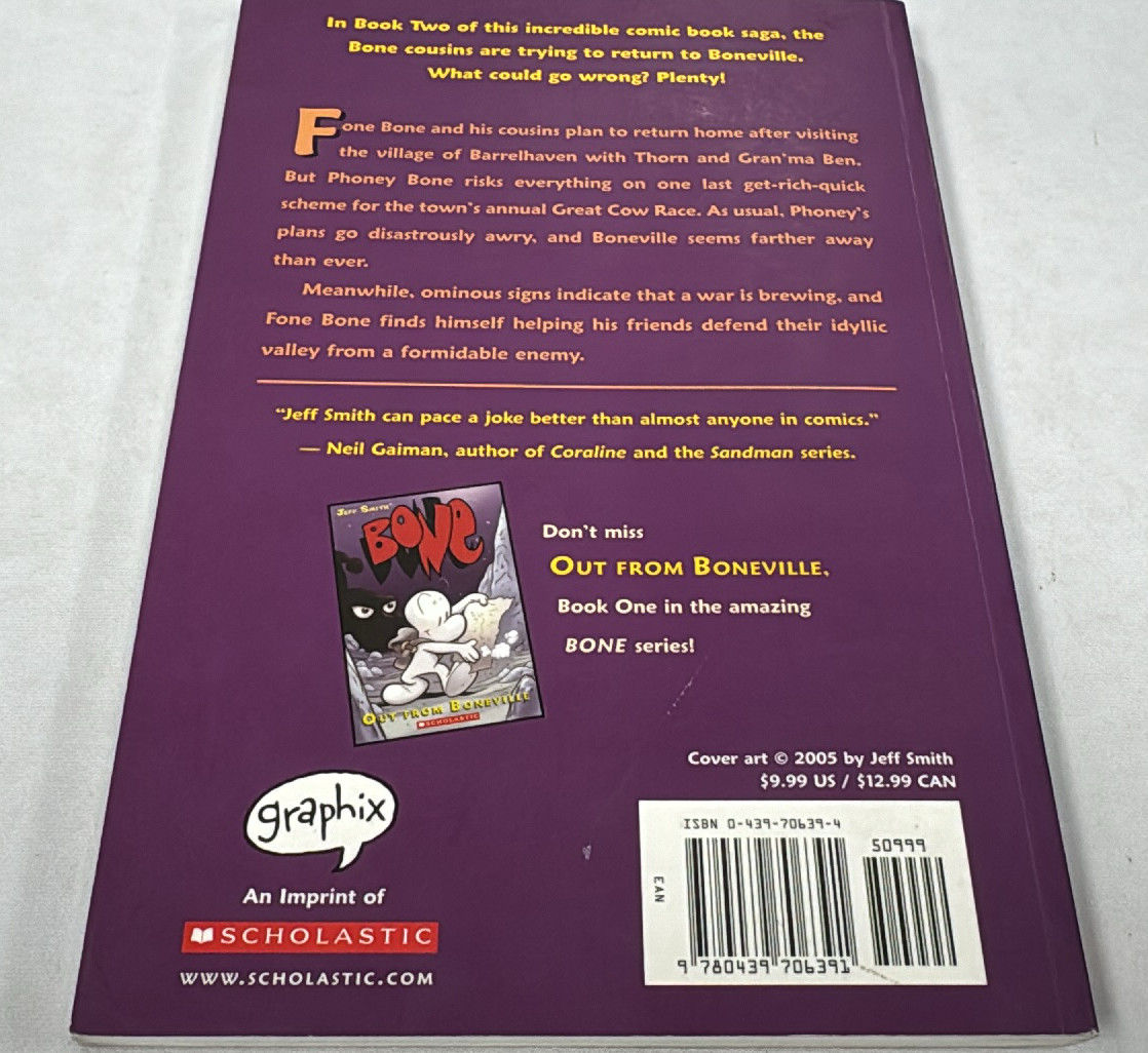 The Great Cow Race : A Graphic Novel (BONE #2) (B20)