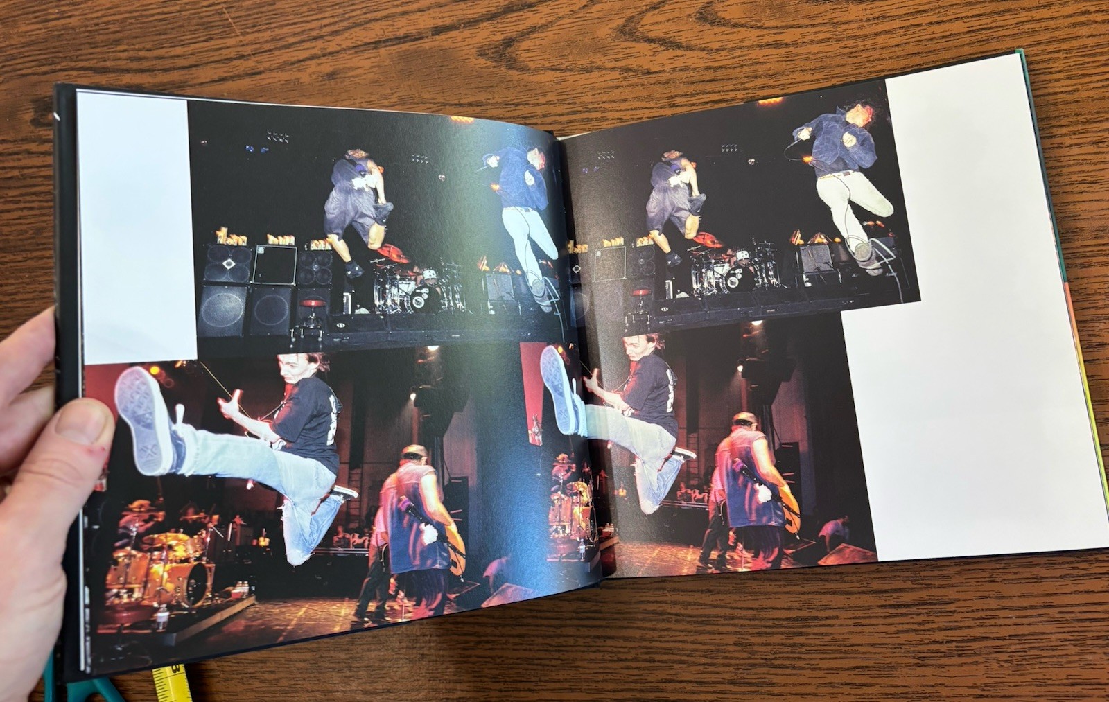 1st Ed PEARL JAM PLACE / DATE Photography Book 1998 HARDCOVER VITALOGY EX