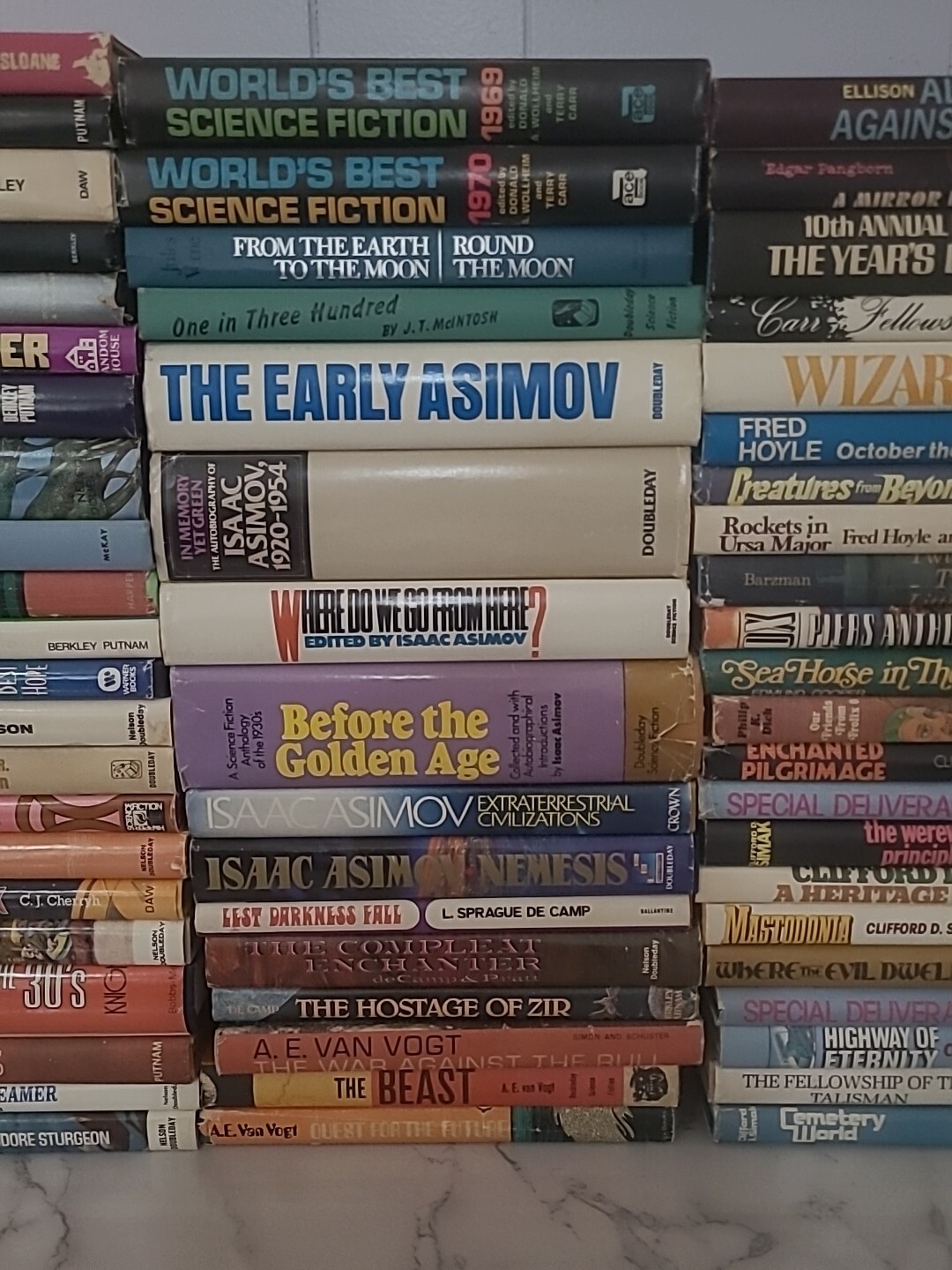 Science Fiction Hardcover Lot Free Ship, BCE HC DJ Lot Of 3*** Requests Allowed