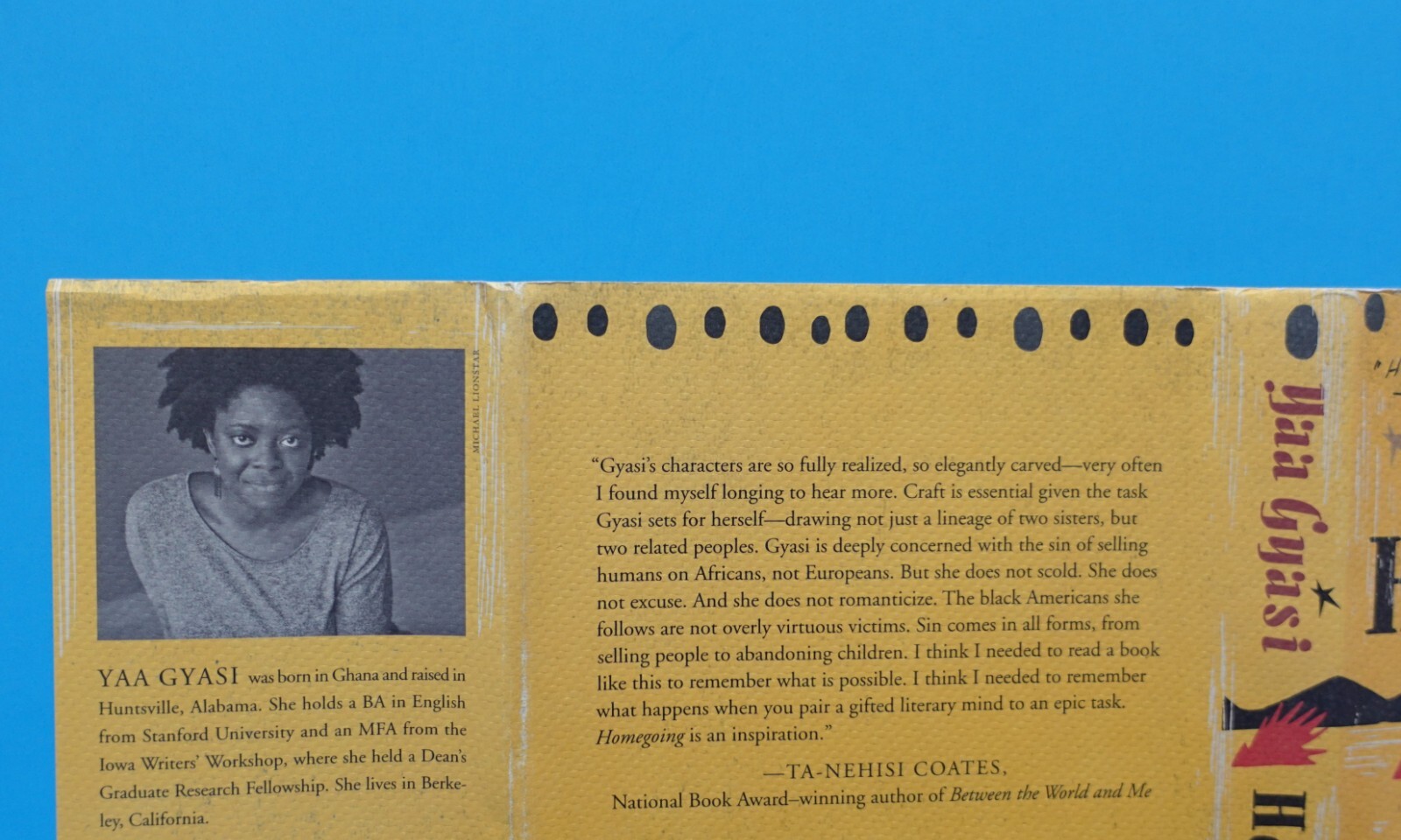 HOMEGOING BY YAA GYASI, SIGNED