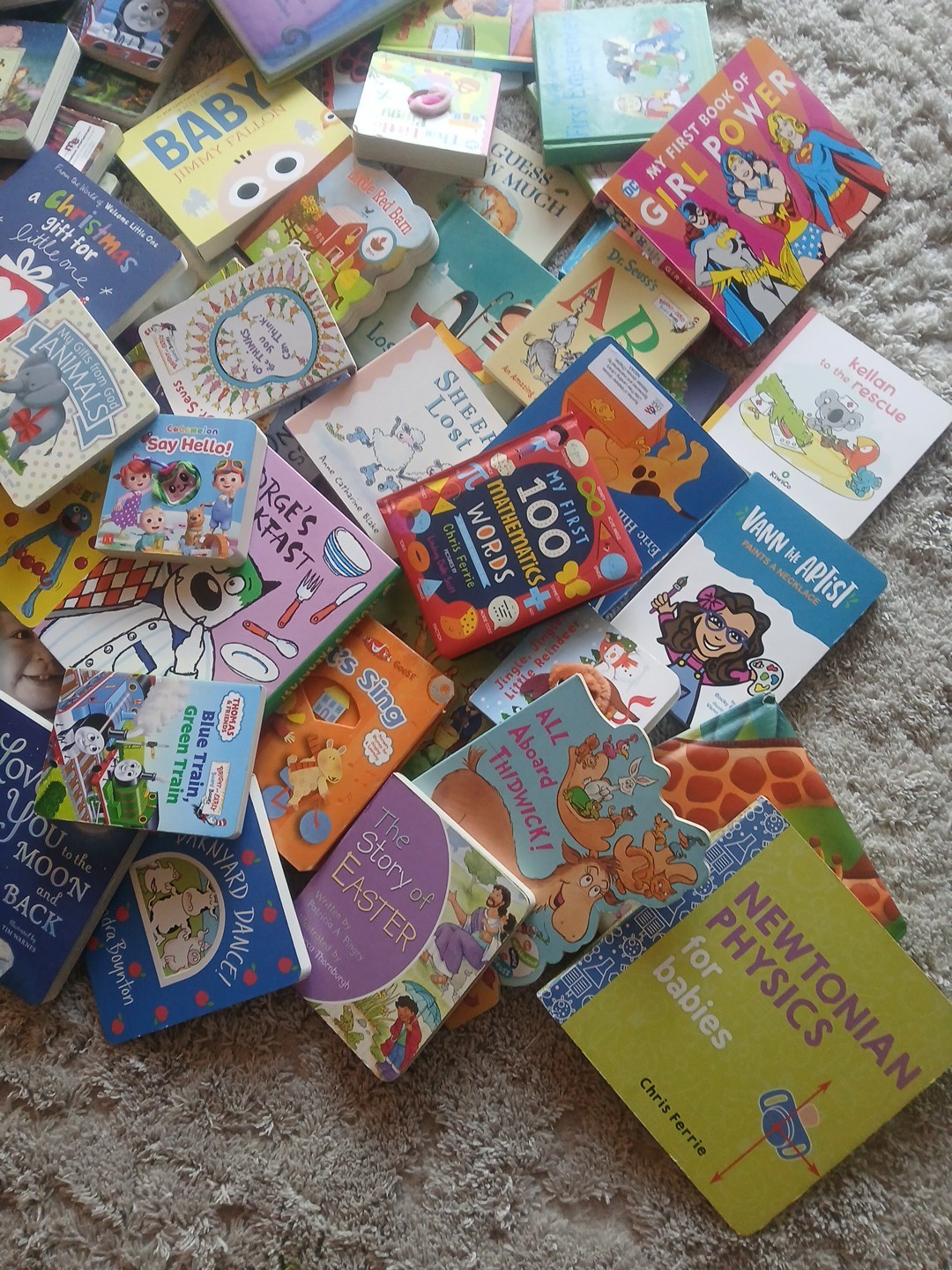 Lot Of 10 Board Books For Toddlers Assorted Bedtime Stories Fun Library
