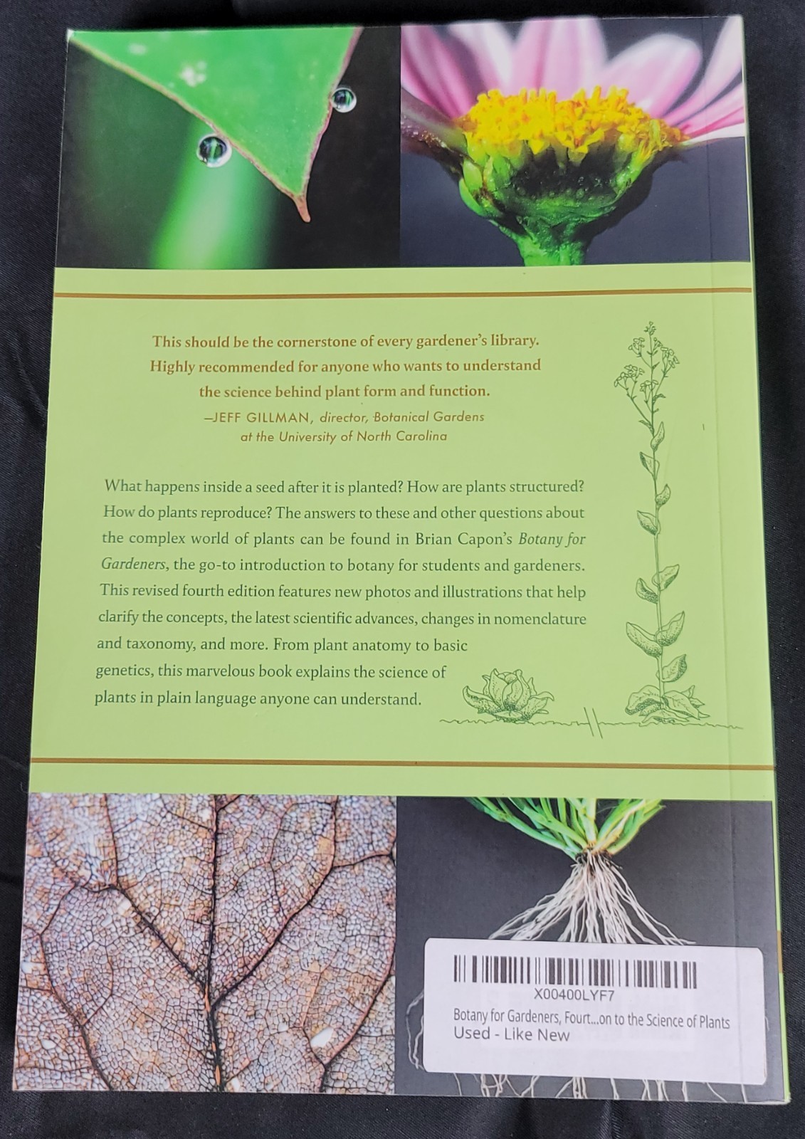 Botany for Gardeners Fourth Edition Brian Capon 2022 Timber Press Paperback