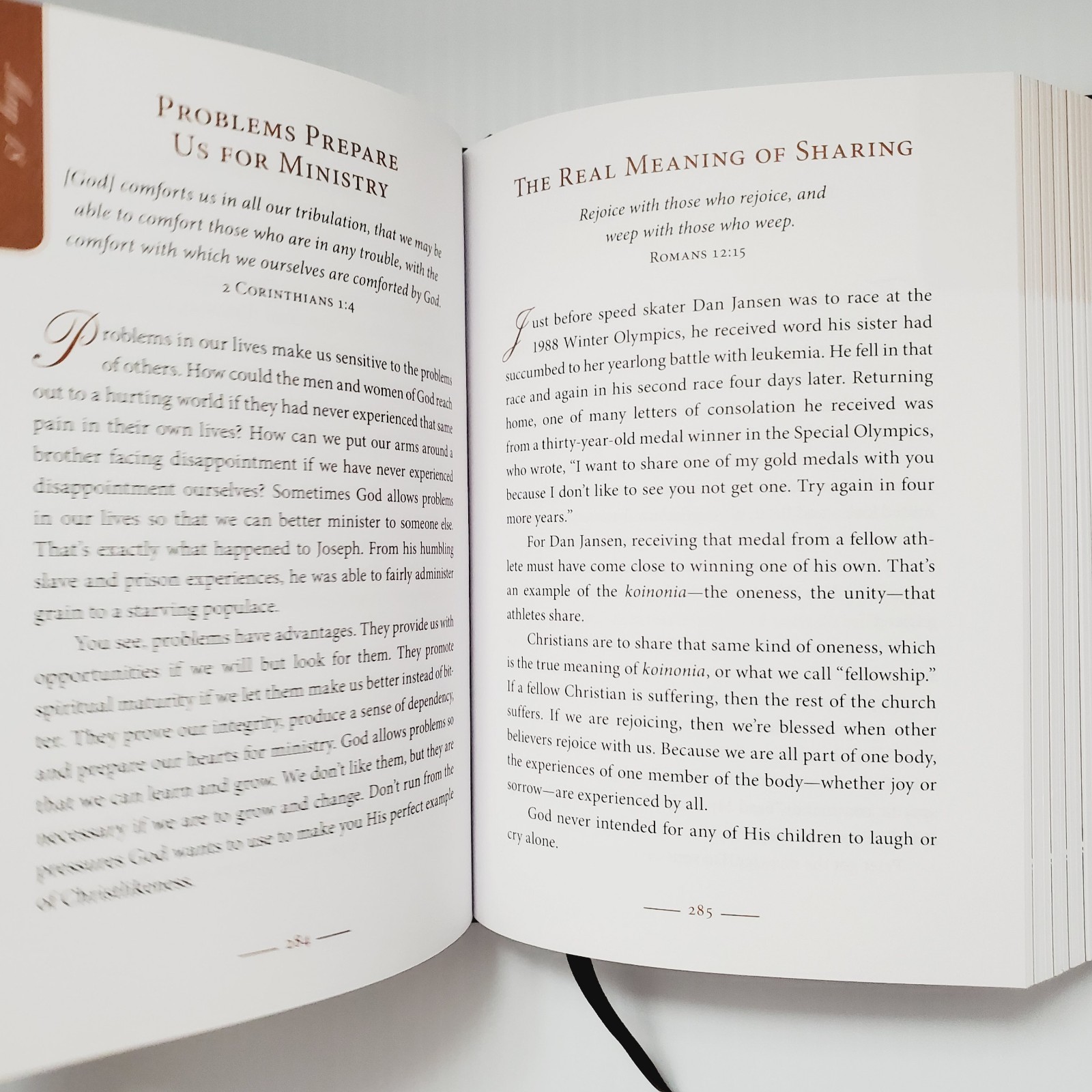 David Jeremiah Morning & Evening Devotions Christian Gift Hardcover Book Nelson