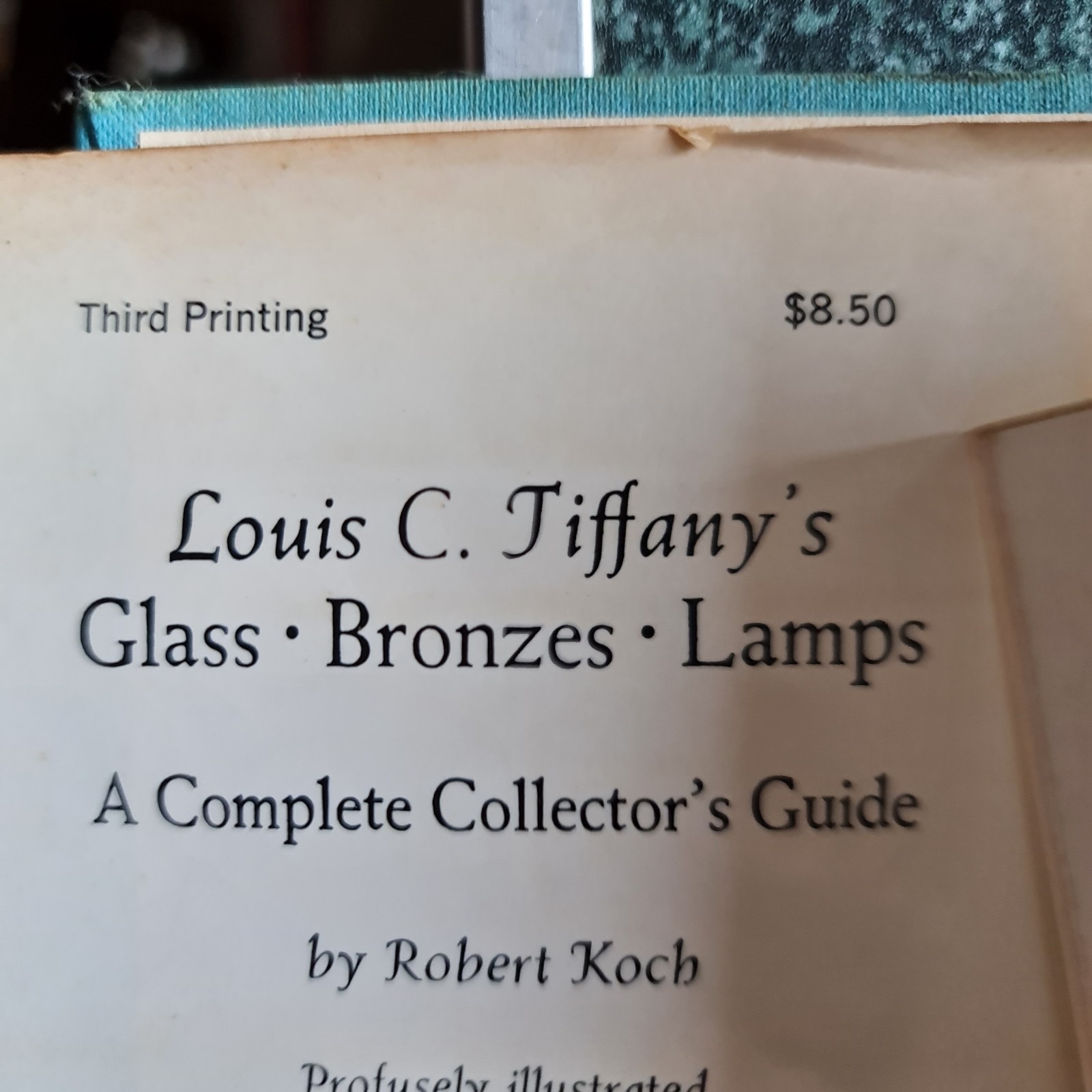 Louis C Tiffanys Glass Bronzes Hardcover Robert Koch