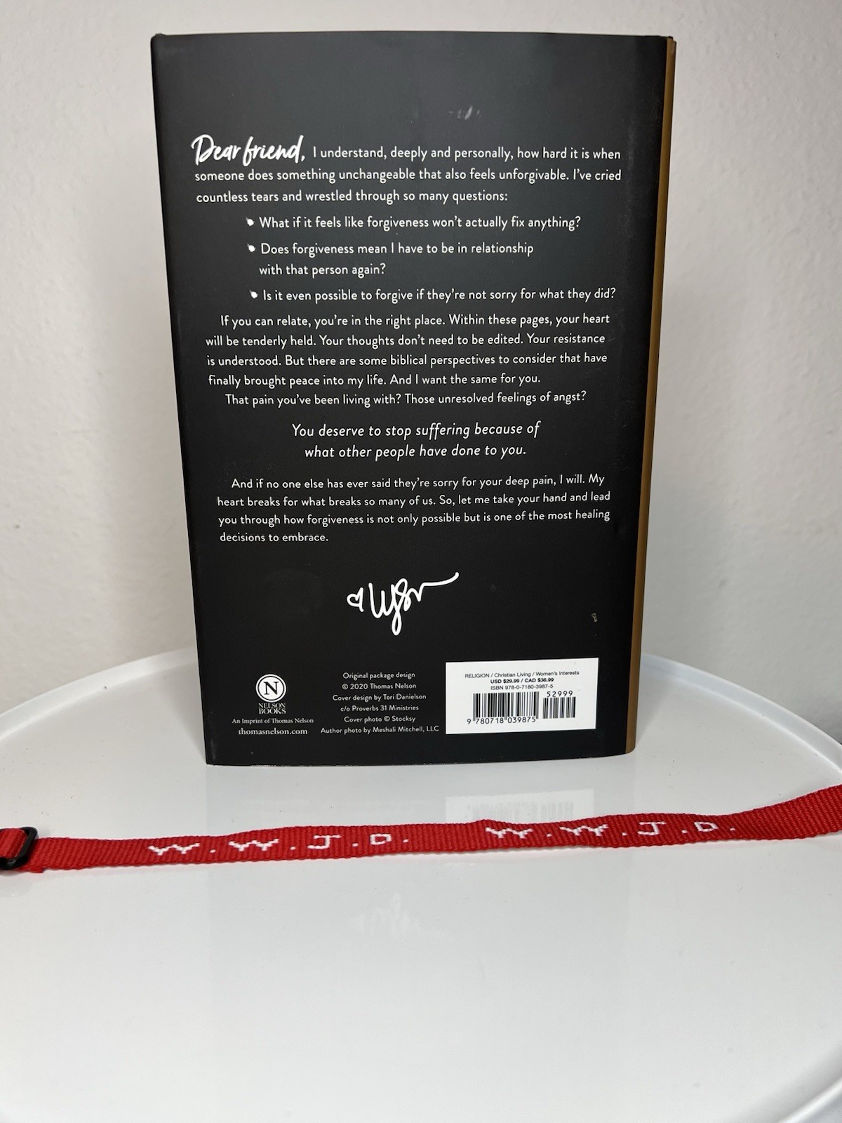Lysa TerKeurst Forgiving What You Can’t Forget Hardcover Thomas Nelson 2020
