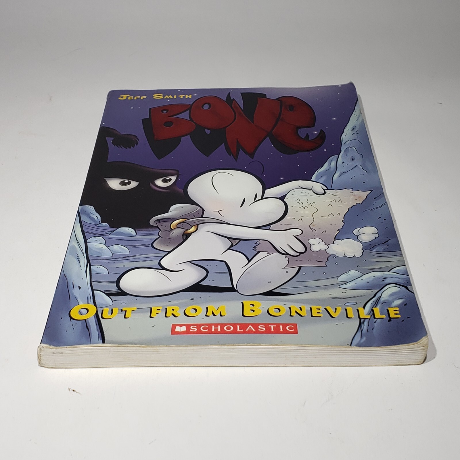 BONE Out From Boneville Comic Book Novel Volume 1 Jeff Smith 1st Scholastic Ed