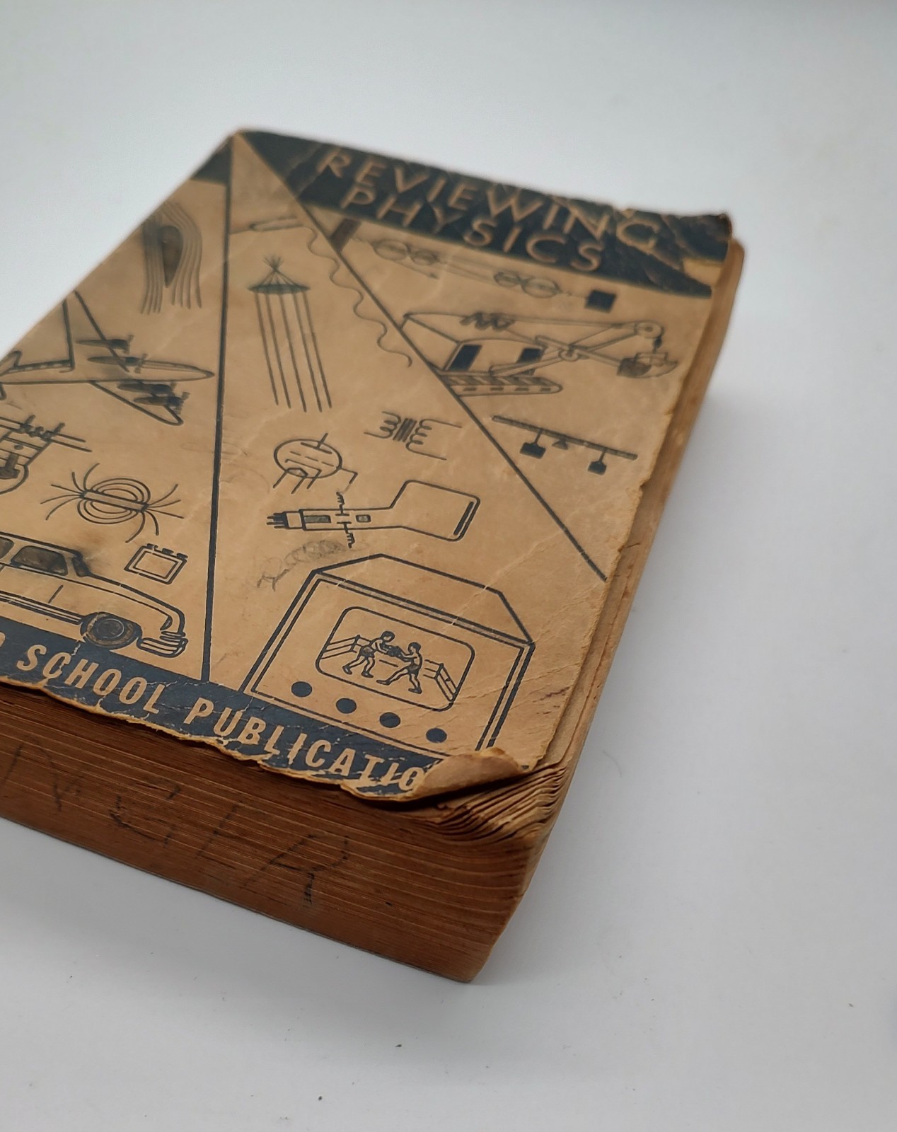 Reviewing Physics, Walter L Ahner 1949 Amsco School Publications Trade Paperback