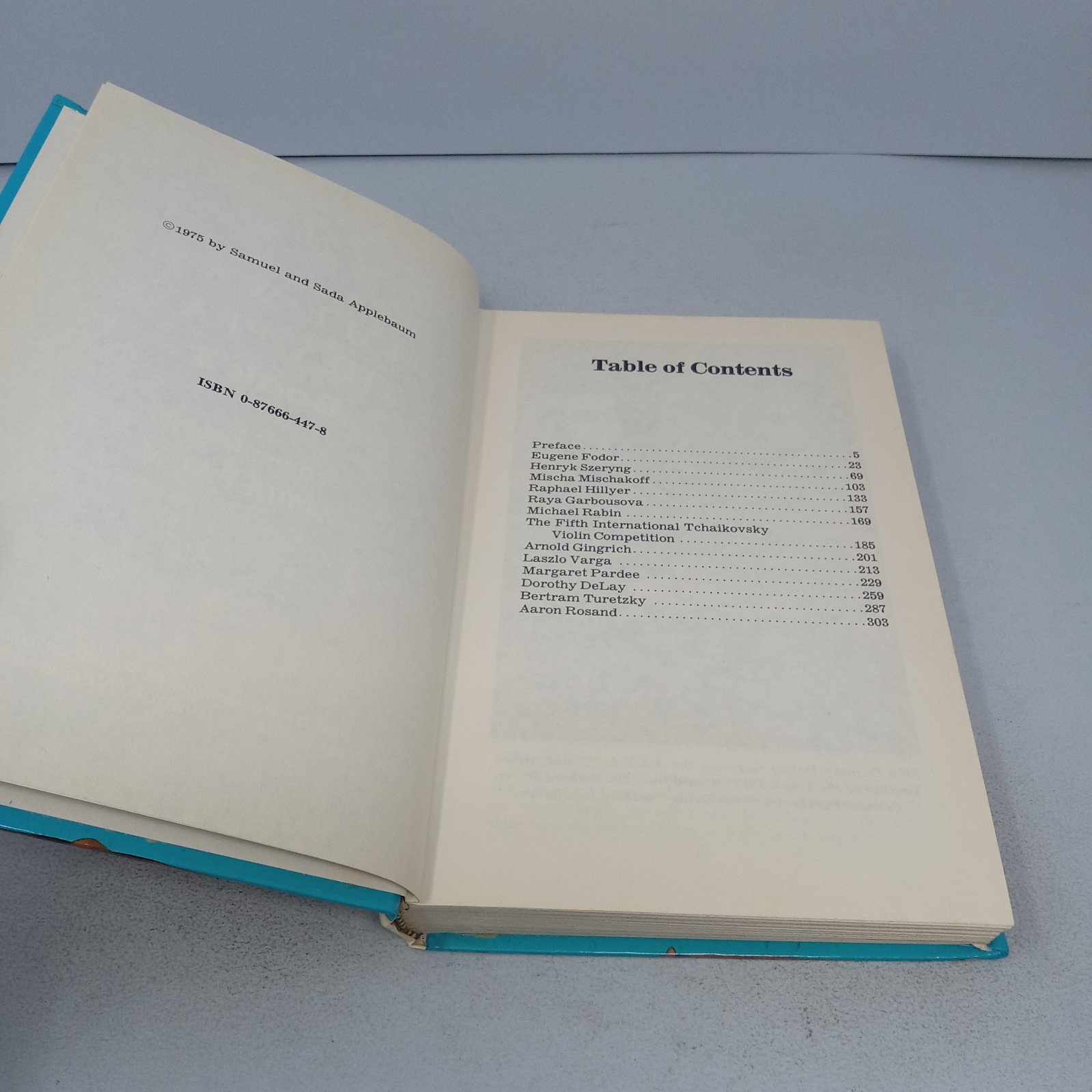 The Way They Play: Book 3 1975 Hardcover by Samuel Applebaum & Sada Applebaum