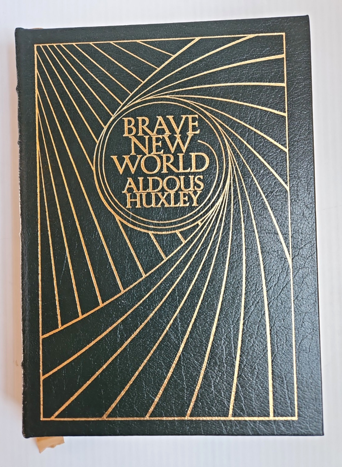 Brave New World Aldous Huxley Leather Bound Collectors Edition Easton Press NICE