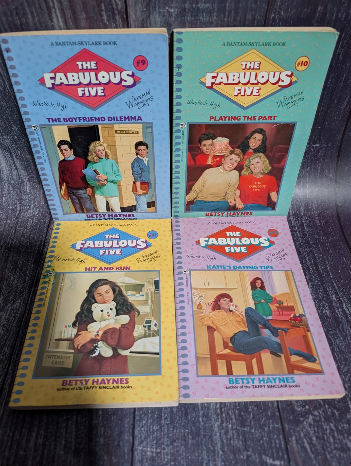 Fabulous Five by Betsy Haynes Book Lot of 16 – Vintage Paperbacks 80s 90s