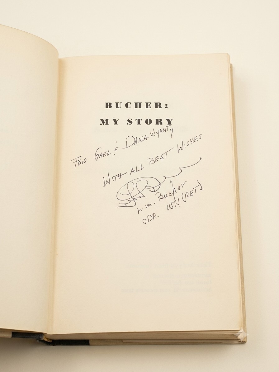 Bucher: My Story by Lloyd M. Bucher Hardcover Signed Inscribed Doubleday 1970. V