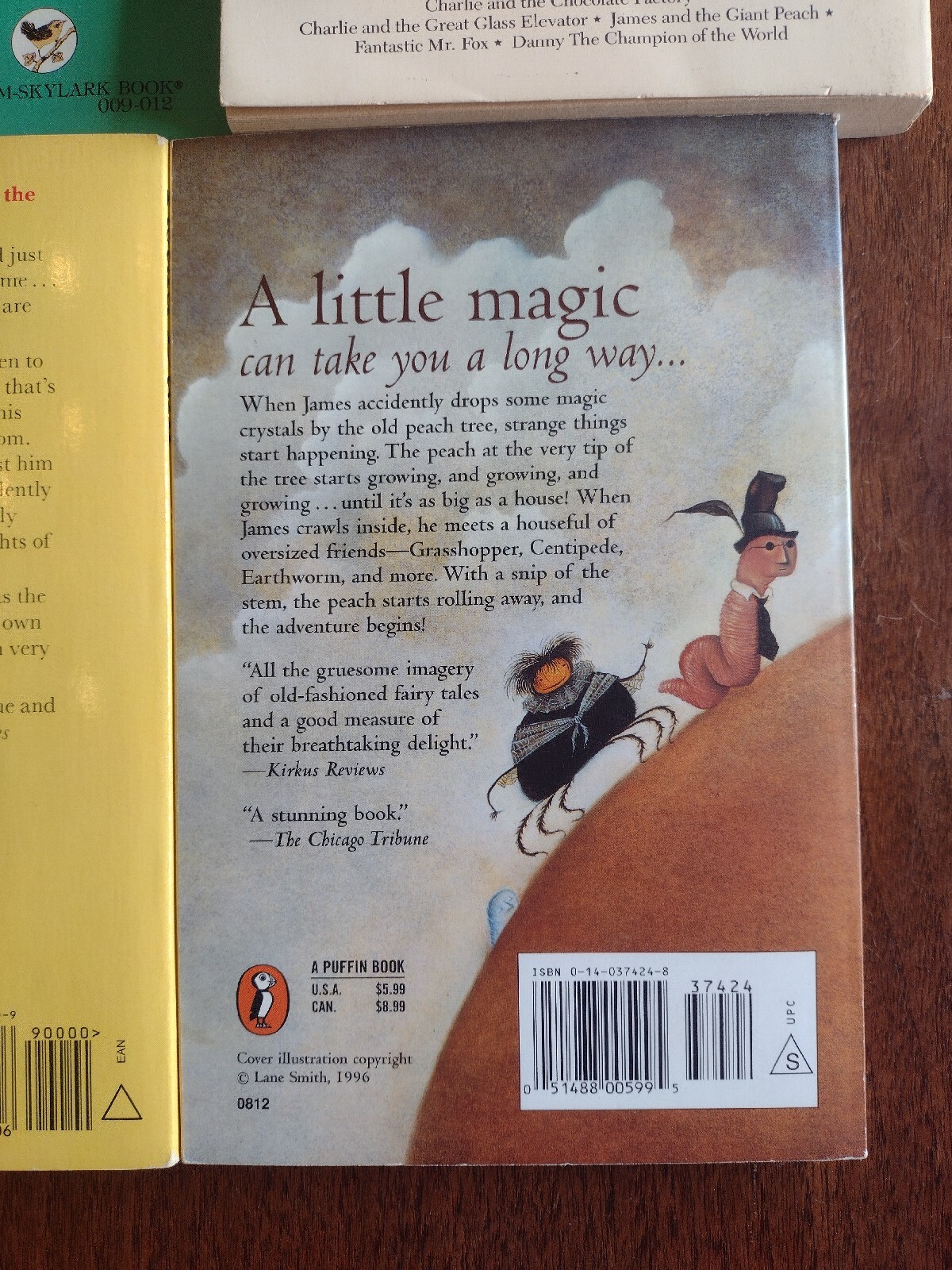 Lot of 10 Roald Dahl Books Charlie Chocolate James Giant Peach Matilda And More