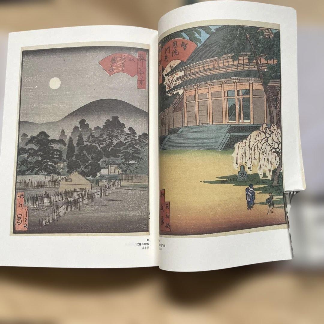 Kyoto Ukiyo-e Prints End of Edo Period Art Book 177 Pages Good Condition