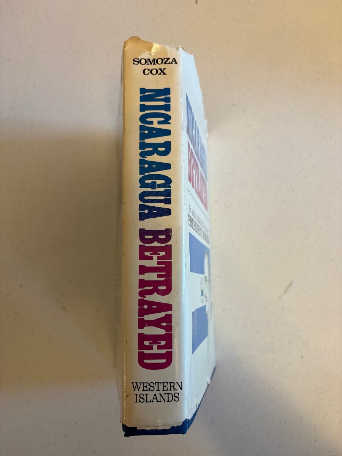 Nicaragua Betrayed Somoza Cox 1980 Western Islands Political History HC