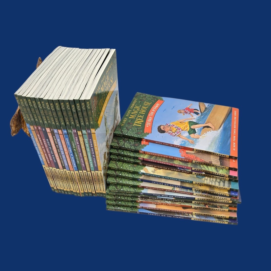 Set 3A: Magic Tree House A Library of Books 1-28 – Mary Pope Osborne Collection