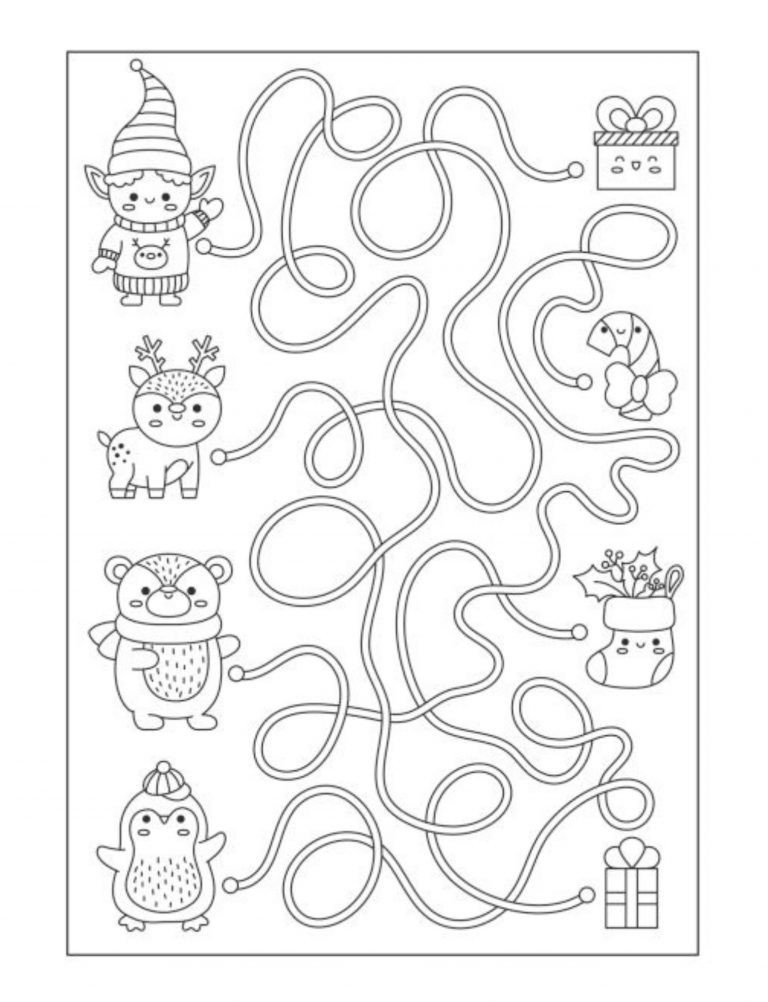 Deers 4-Kids Activity ColorBook 108 Pages 8.5 x 11 for All Ages