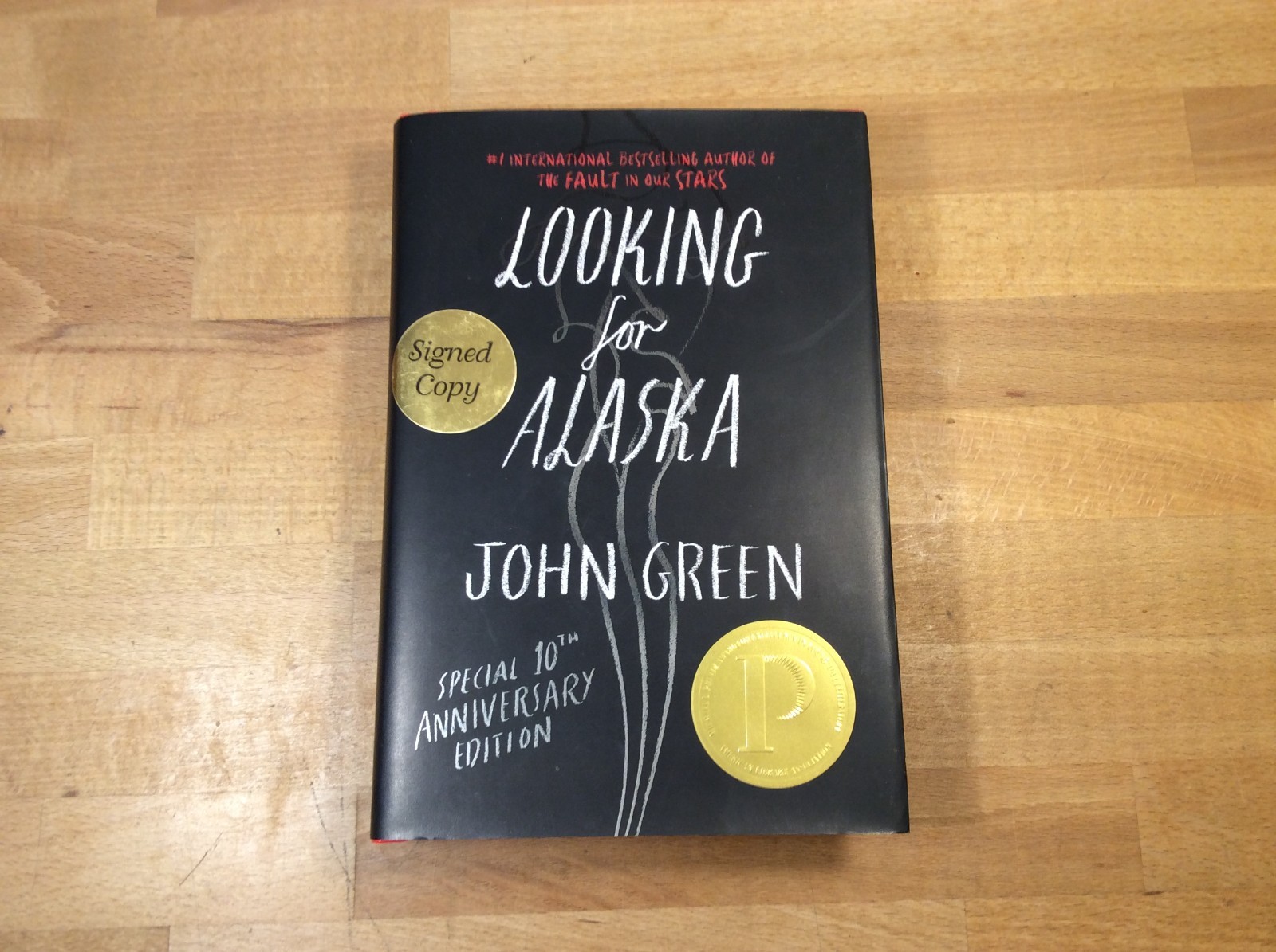Looking For Alaska, SIGNED John Green, 10th Anniversary Hardcover 1st Printing