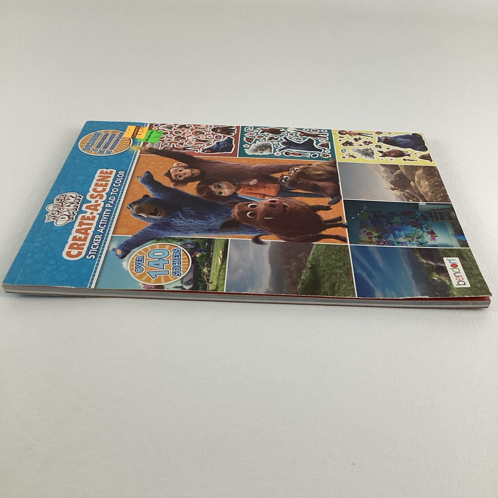 Wonder Park Create A Scene Sticker Activity Coloring Pad June Boomer Bendon NEW