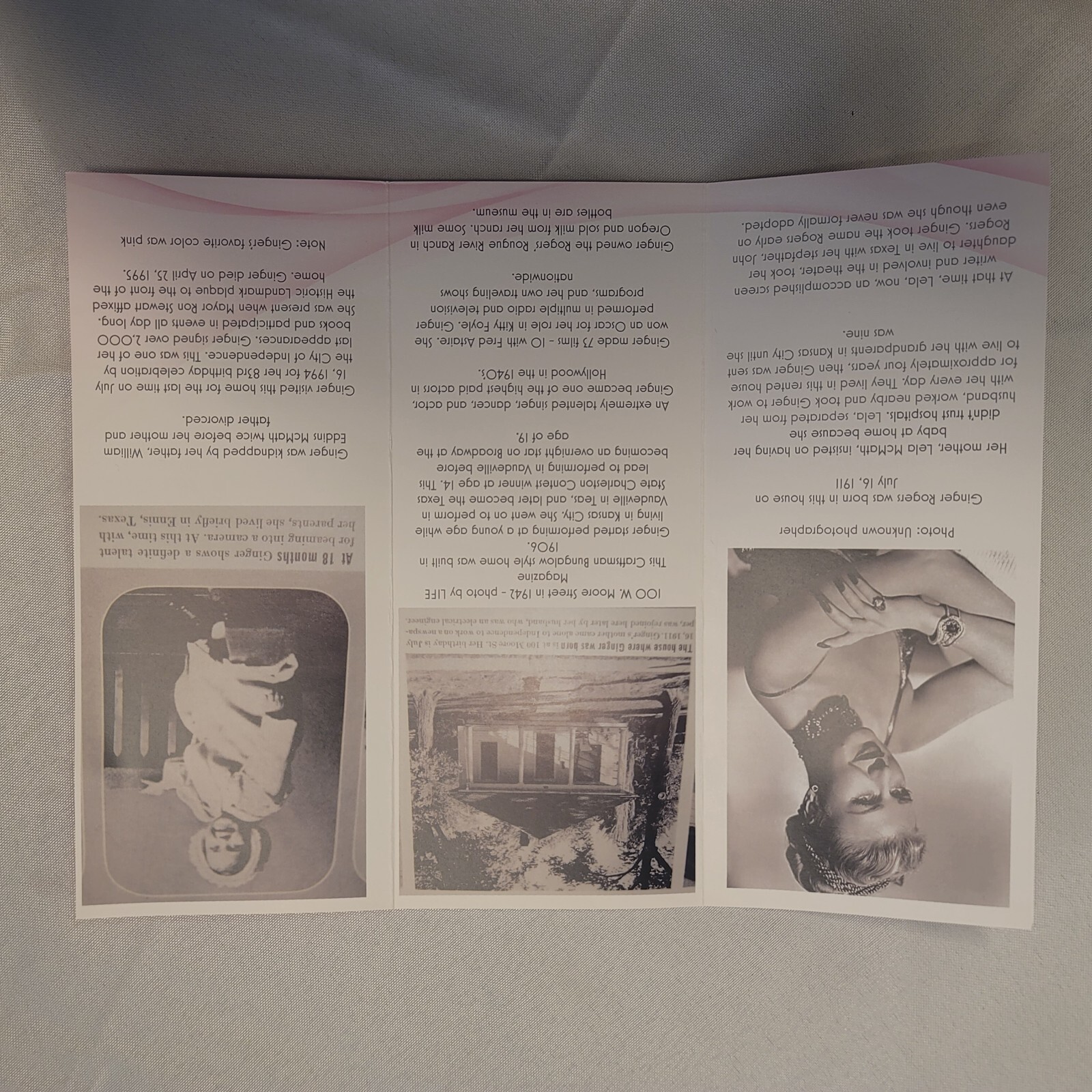 Ginger My Story Paperback Book by Ginger Rogers