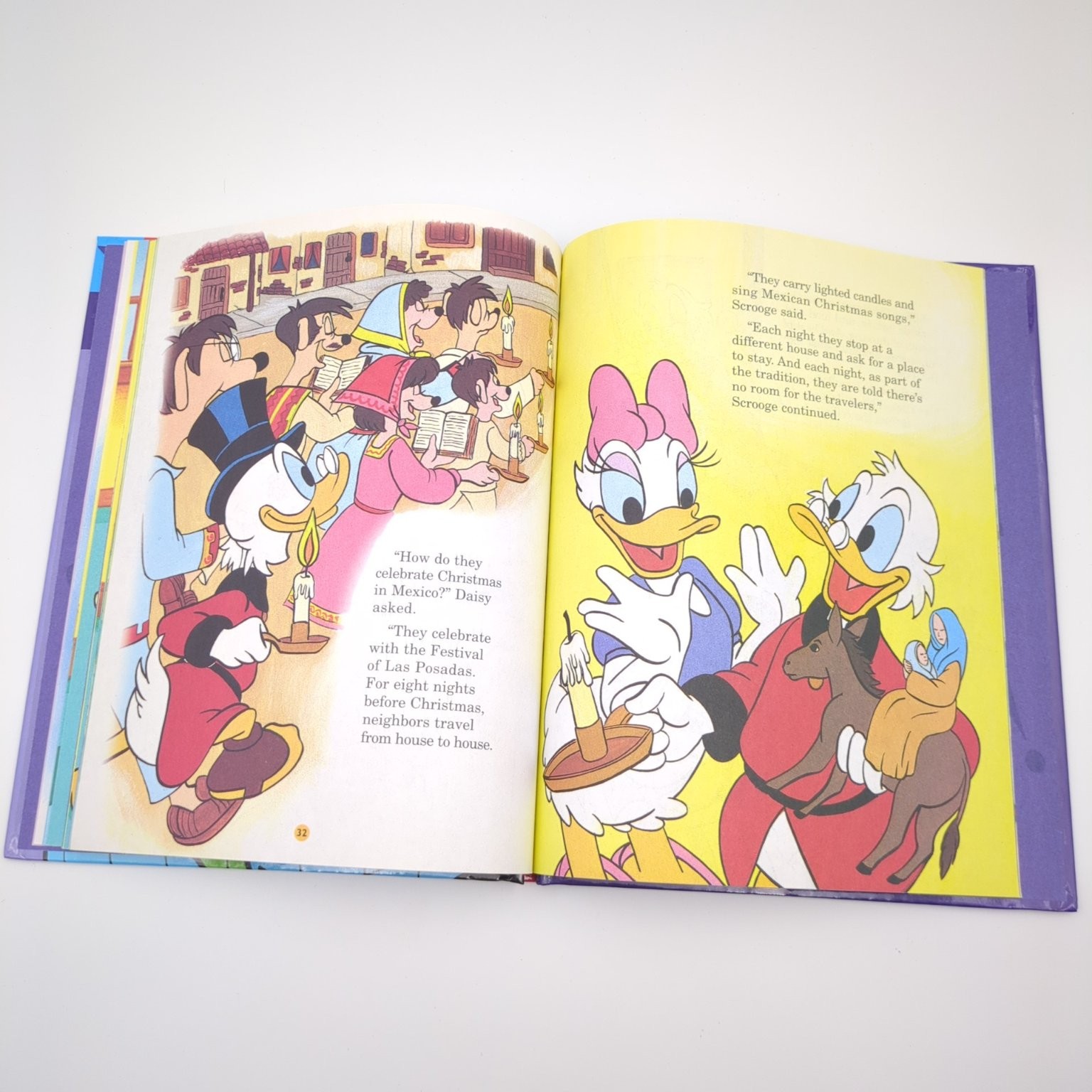 Uncle Scrooge Comes Home Sharon Gayle 1997 First Printing Disney Read & Grow