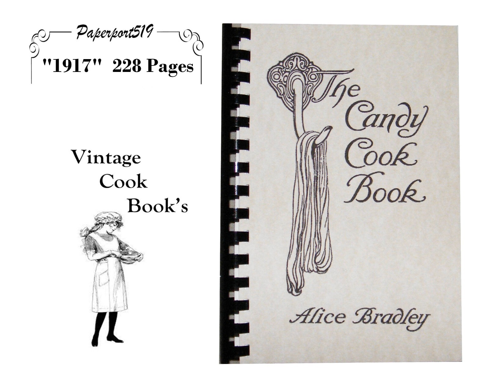 The Candy Cook Book „1917“ 228 Pages