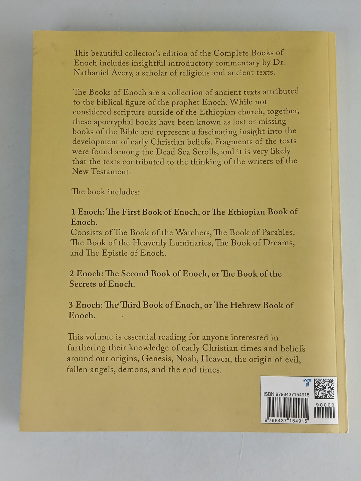 THE COMPLETE BOOKS OF ENOCH Large Print Edition 2021 Wildian Press Preowned
