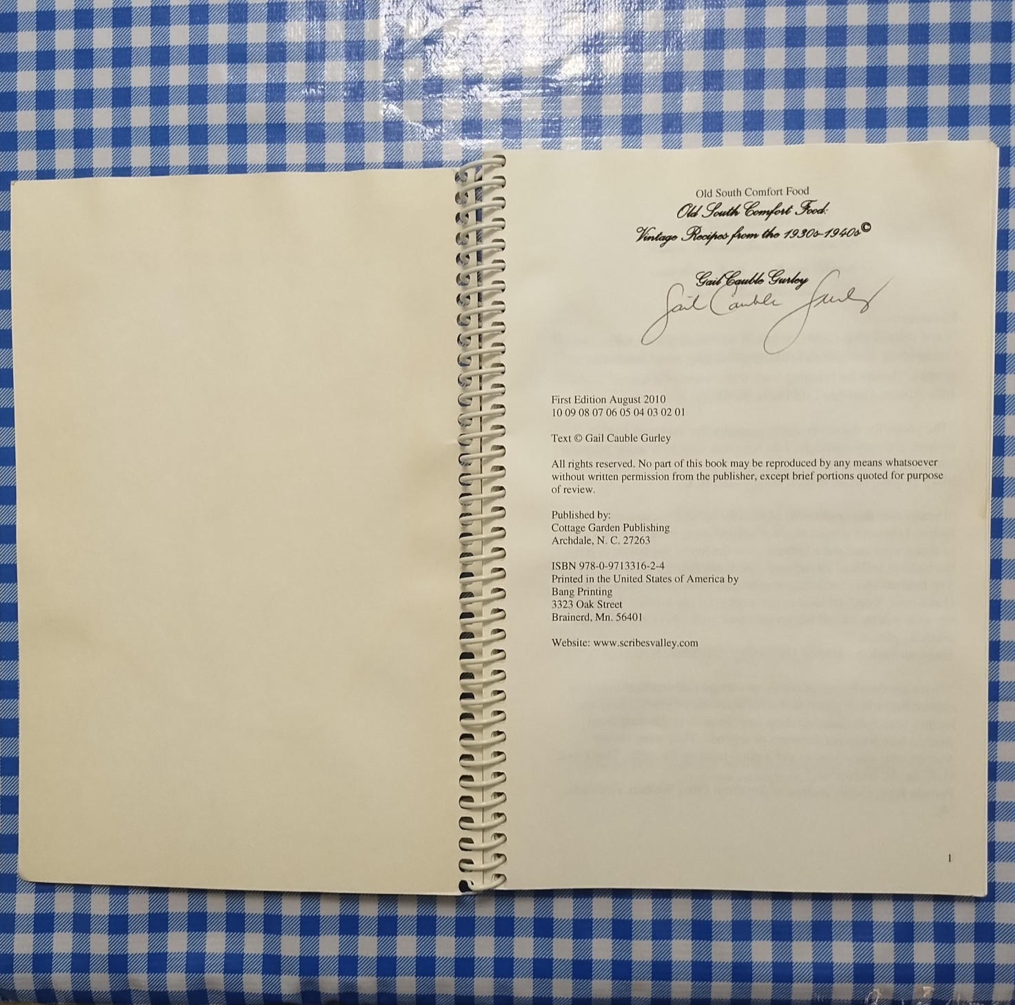 Old South Comfort Food Vintage Recipes From the 1930s-1940s Gail Cauble Gurley