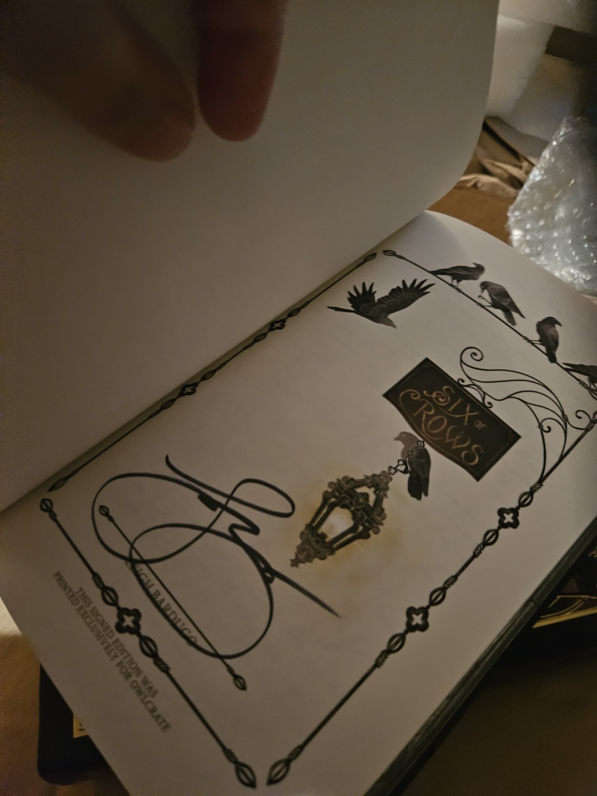 Six of Crows & Crooked Kingdom Leigh Bardugo Owlcrate Special Edition Hardcover