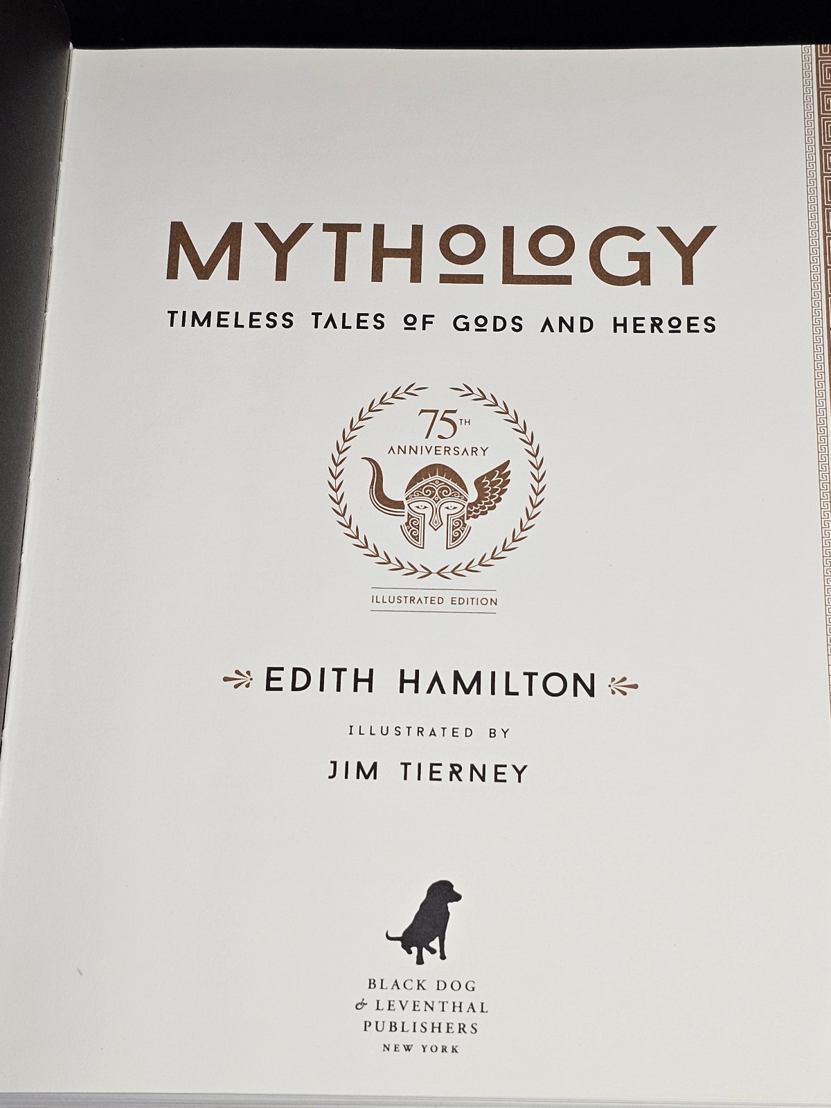 Mythology (75th Anniversary Illustrated – Hardcover, by Hamilton Edith – Good
