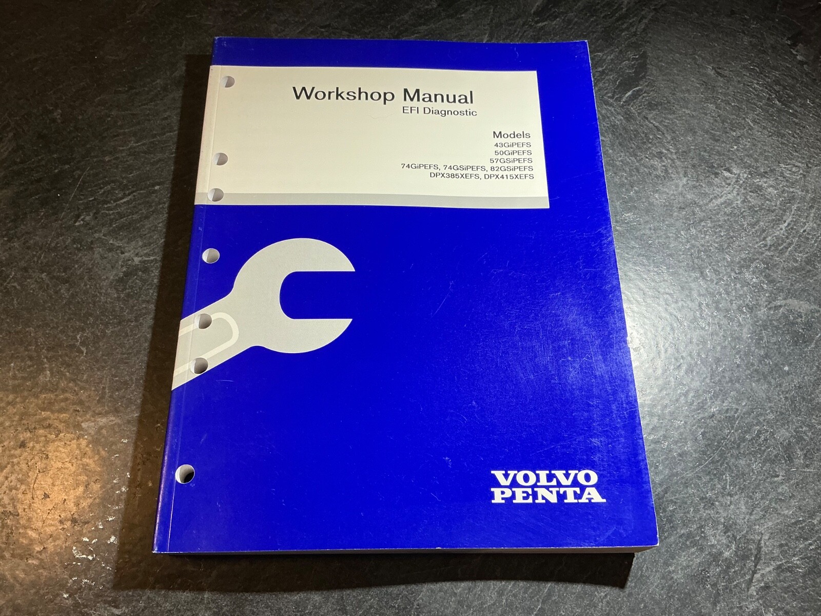 2000 Volvo Penta 4.3L, 5.0L, 5.7L, 8.2L EFI Diagnostic Workshop Manual