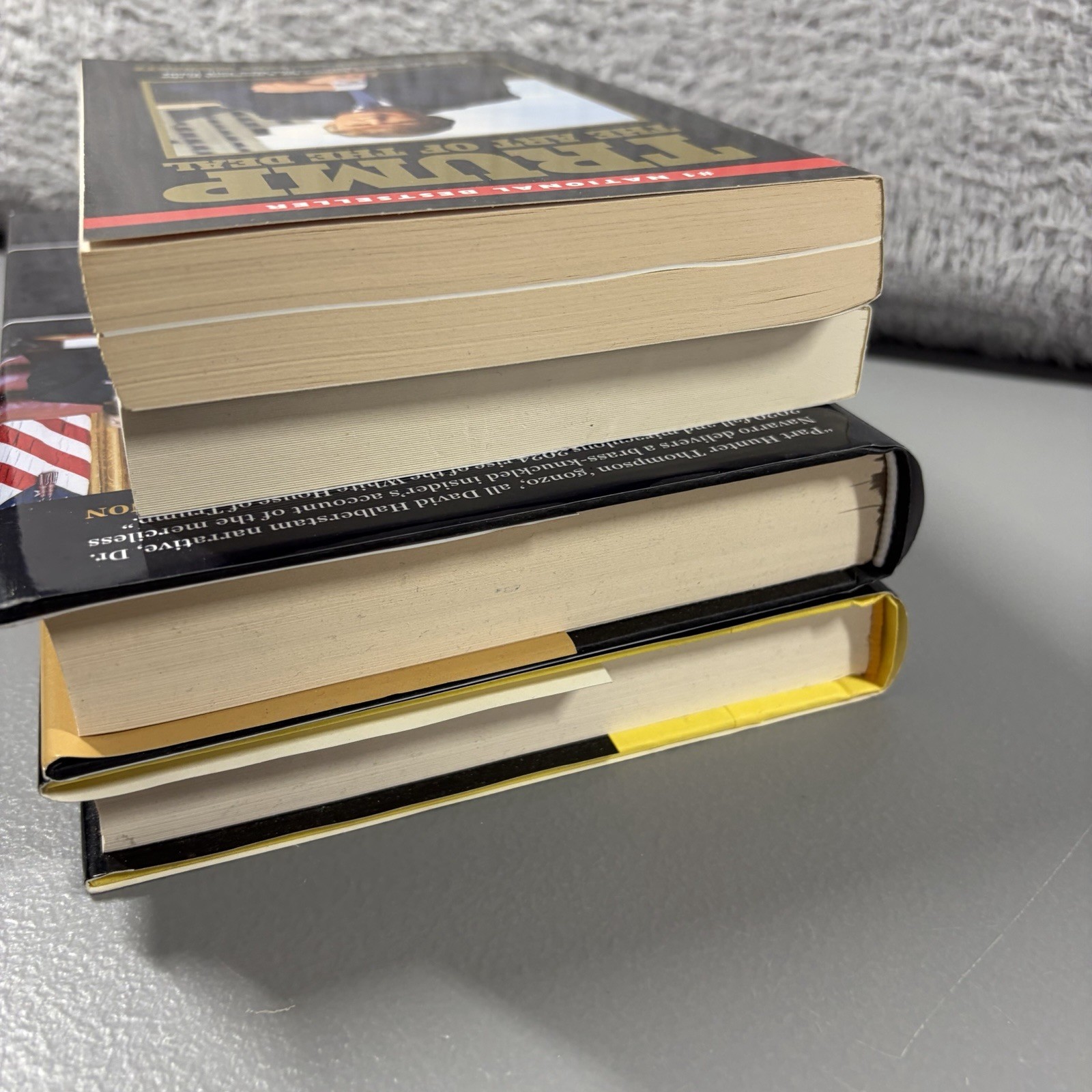 Conservative Politics Book Bundle Hillbilly Elegy Trump Art of the Deal Lot of 4